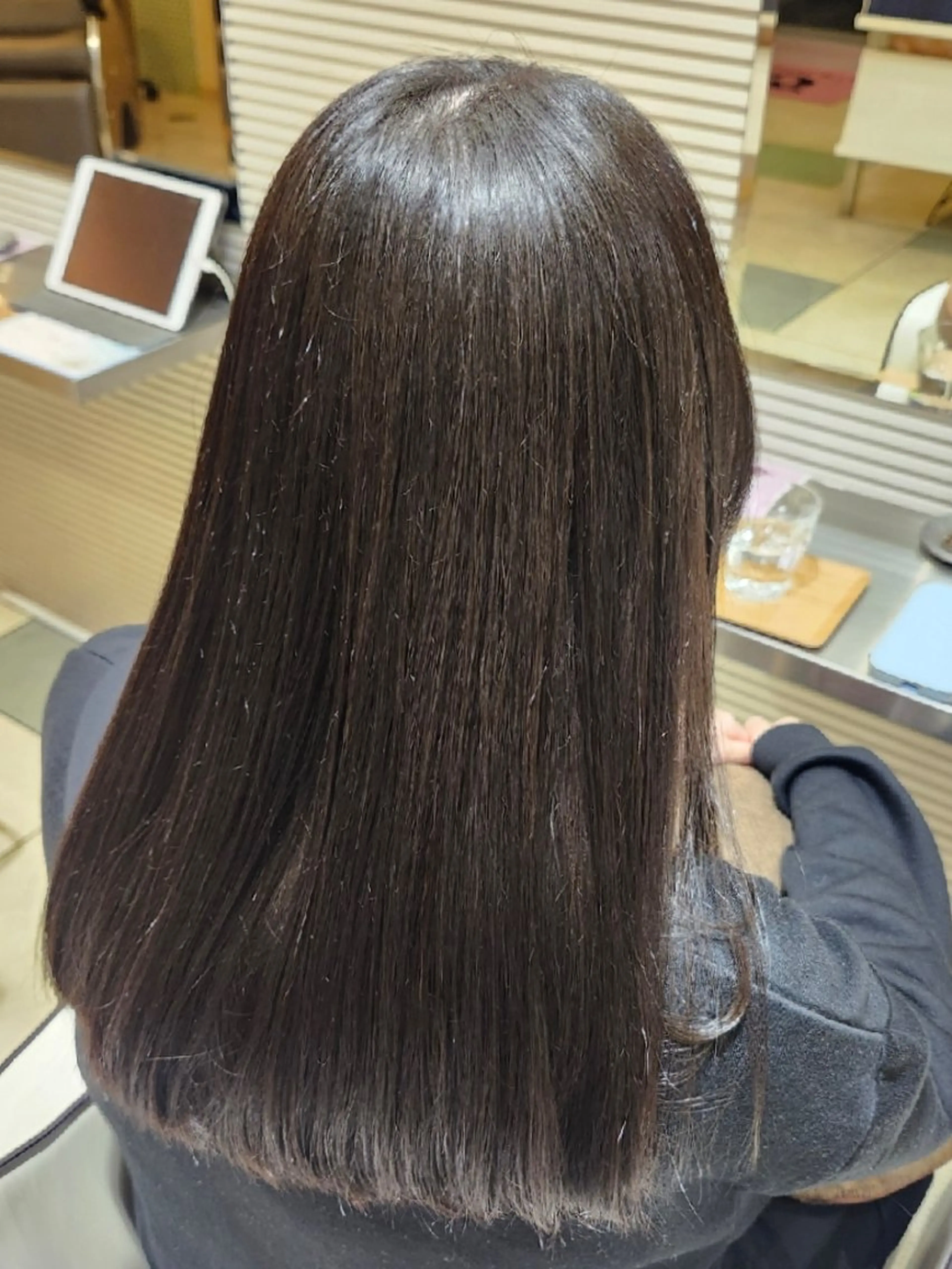 セミロング 暖色カラー/髪質改善 /メンズ🧡莉南のヘアスタイル