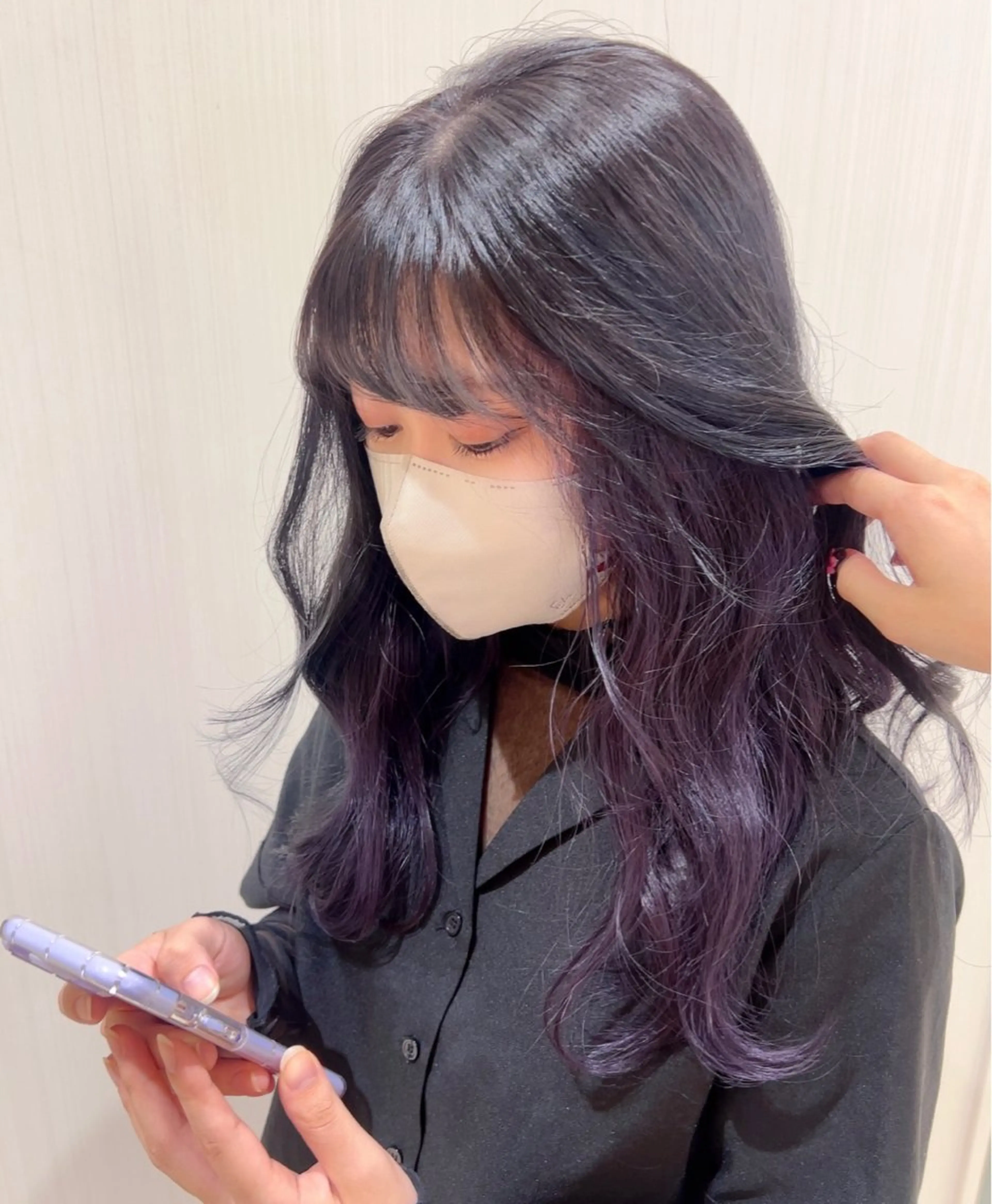 ロング カラー Ash 銀座店所属・銀座/カラー 🎀momo🎀のヘアスタイル