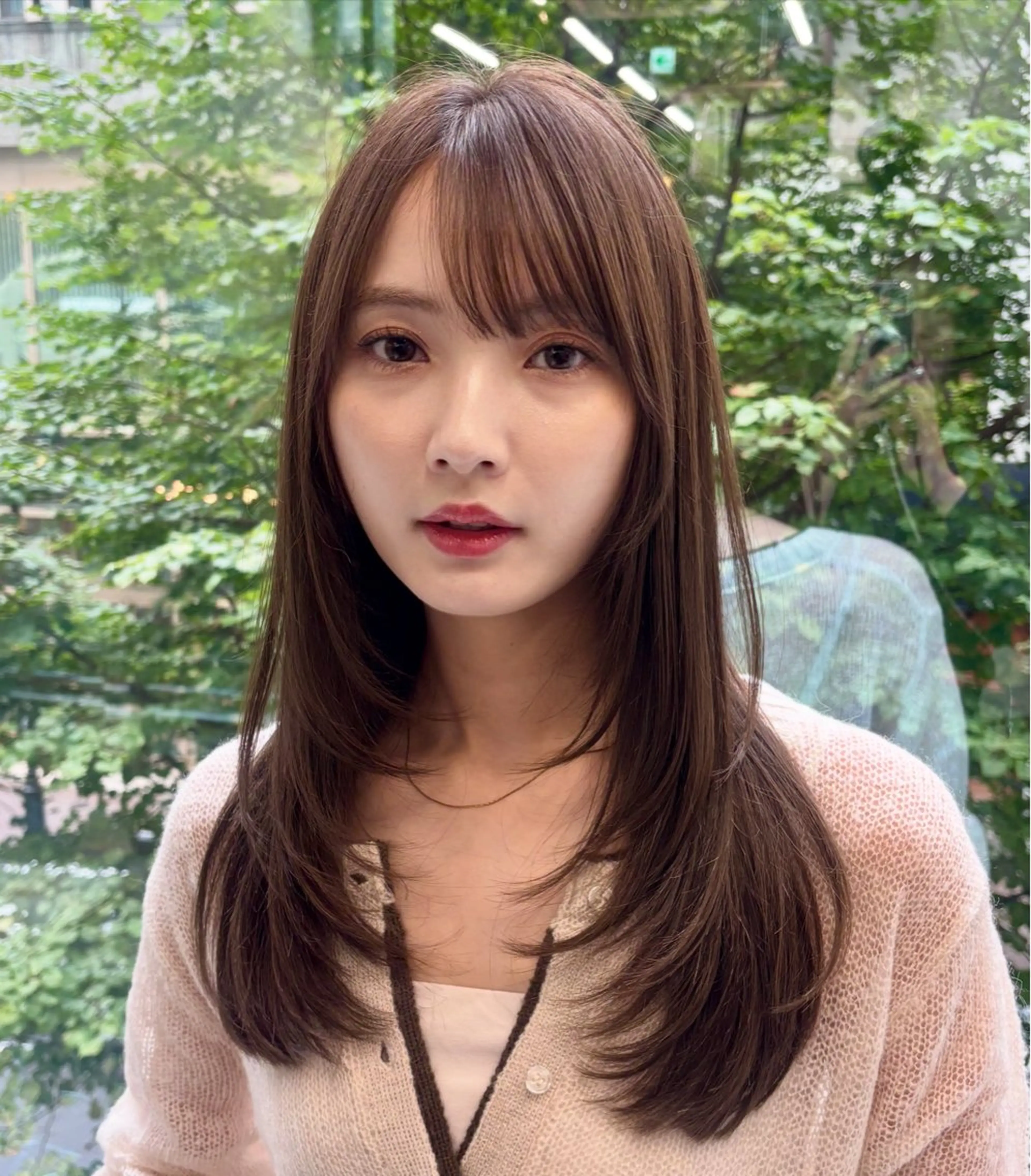 セミロング カット ヘアカラー トリートメント 銀座/レイヤー 🌷nonoka🌷のヘアスタイル