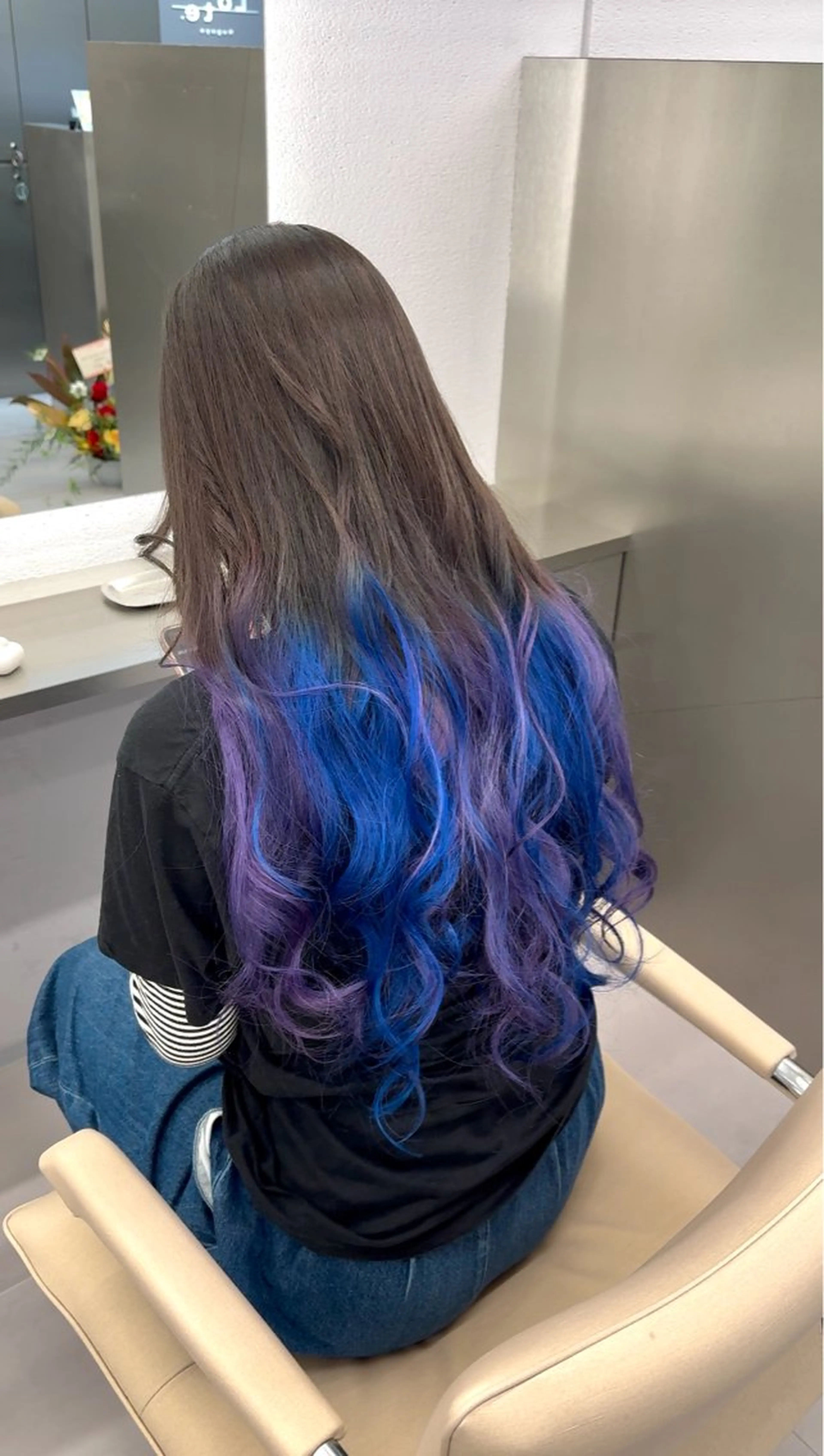 ロング カラー ほの カラー特化/ ブリーチ/ボブのヘアスタイル