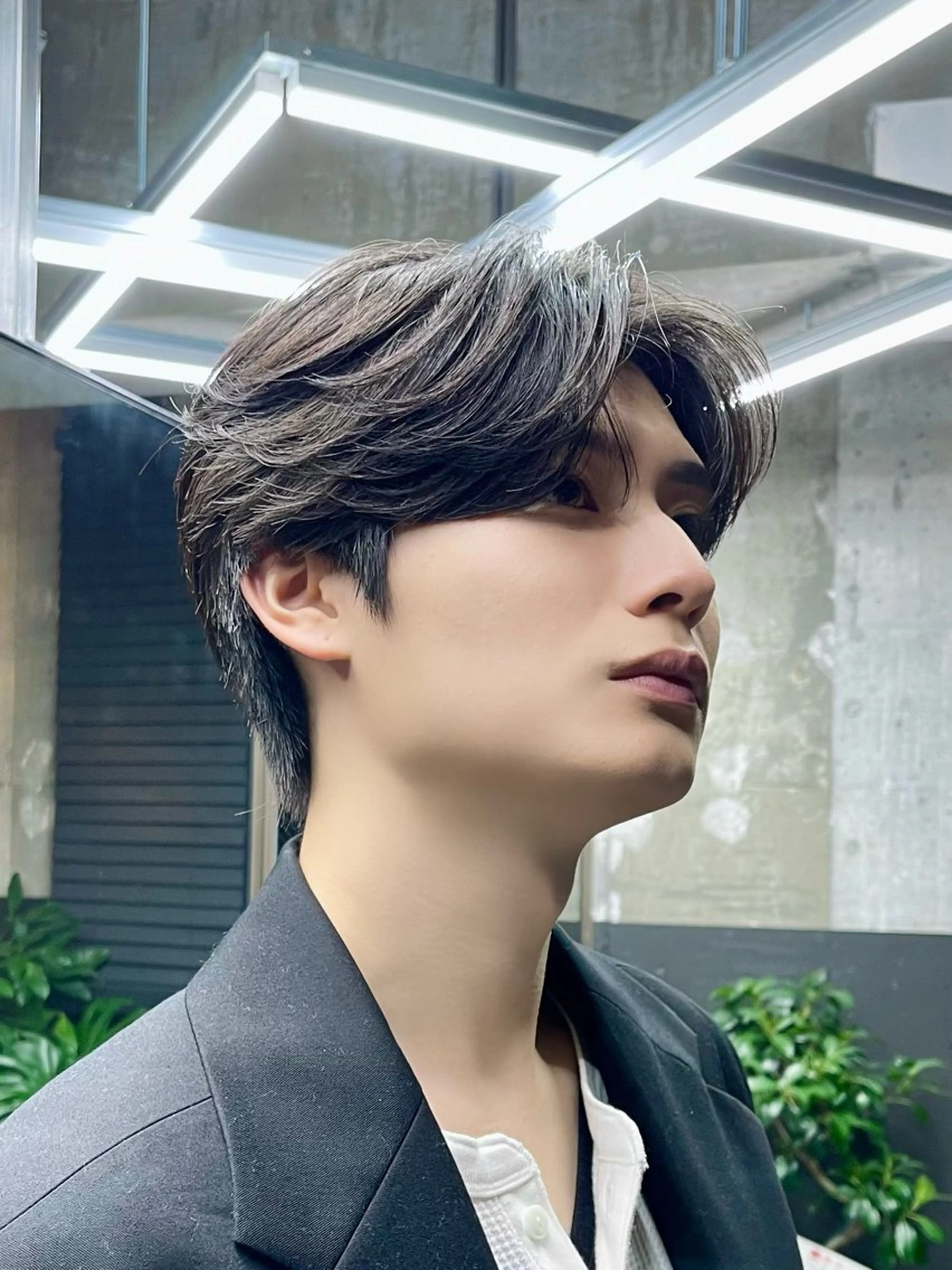 【韓国風】メンズ曲がる縮毛矯正+カット+トリートメントの写真