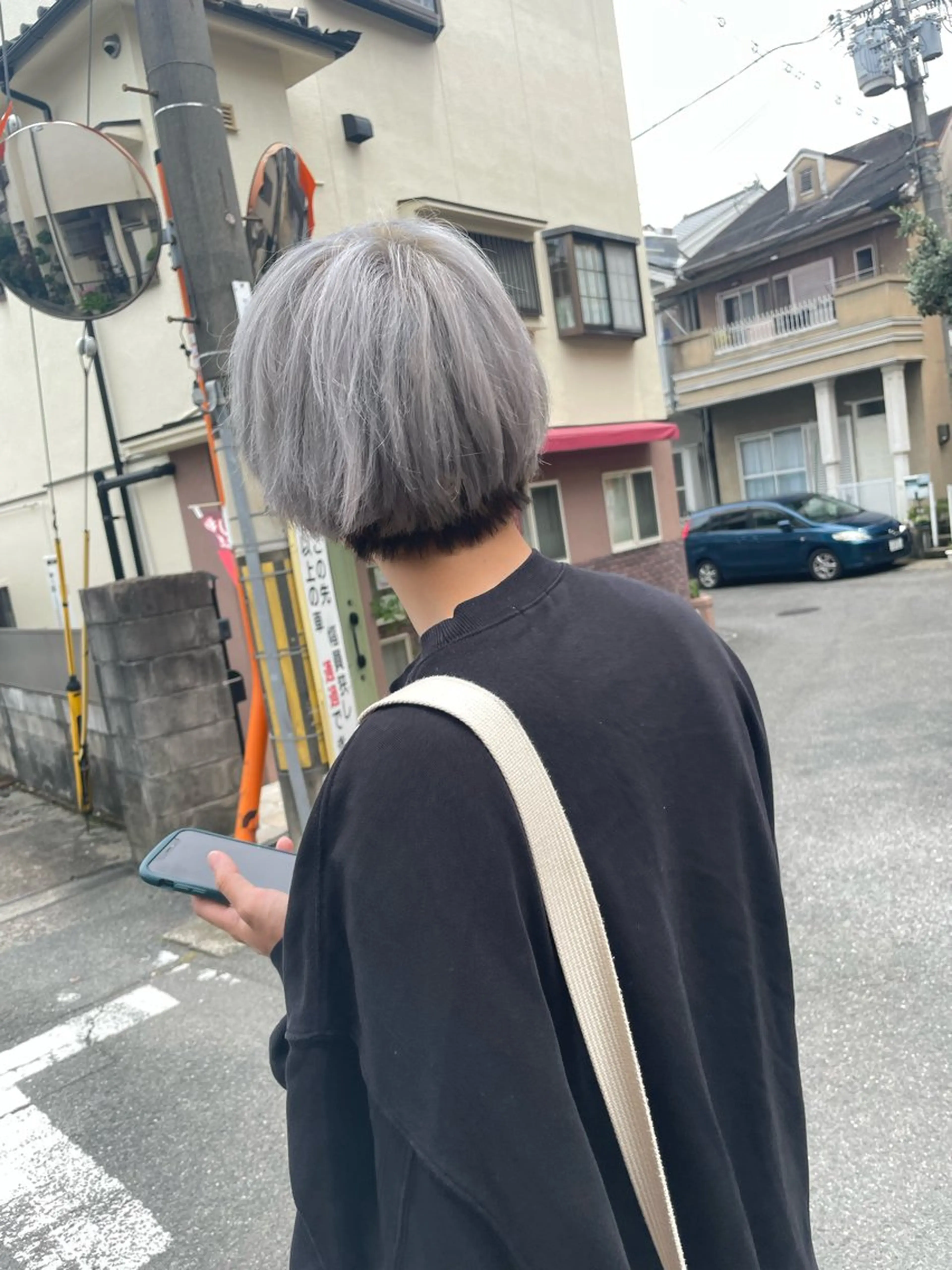 カラー メンズ ヘアカラー トリートメント 🫧🍋ダブルカラー 🍋mizuhoのヘアスタイル