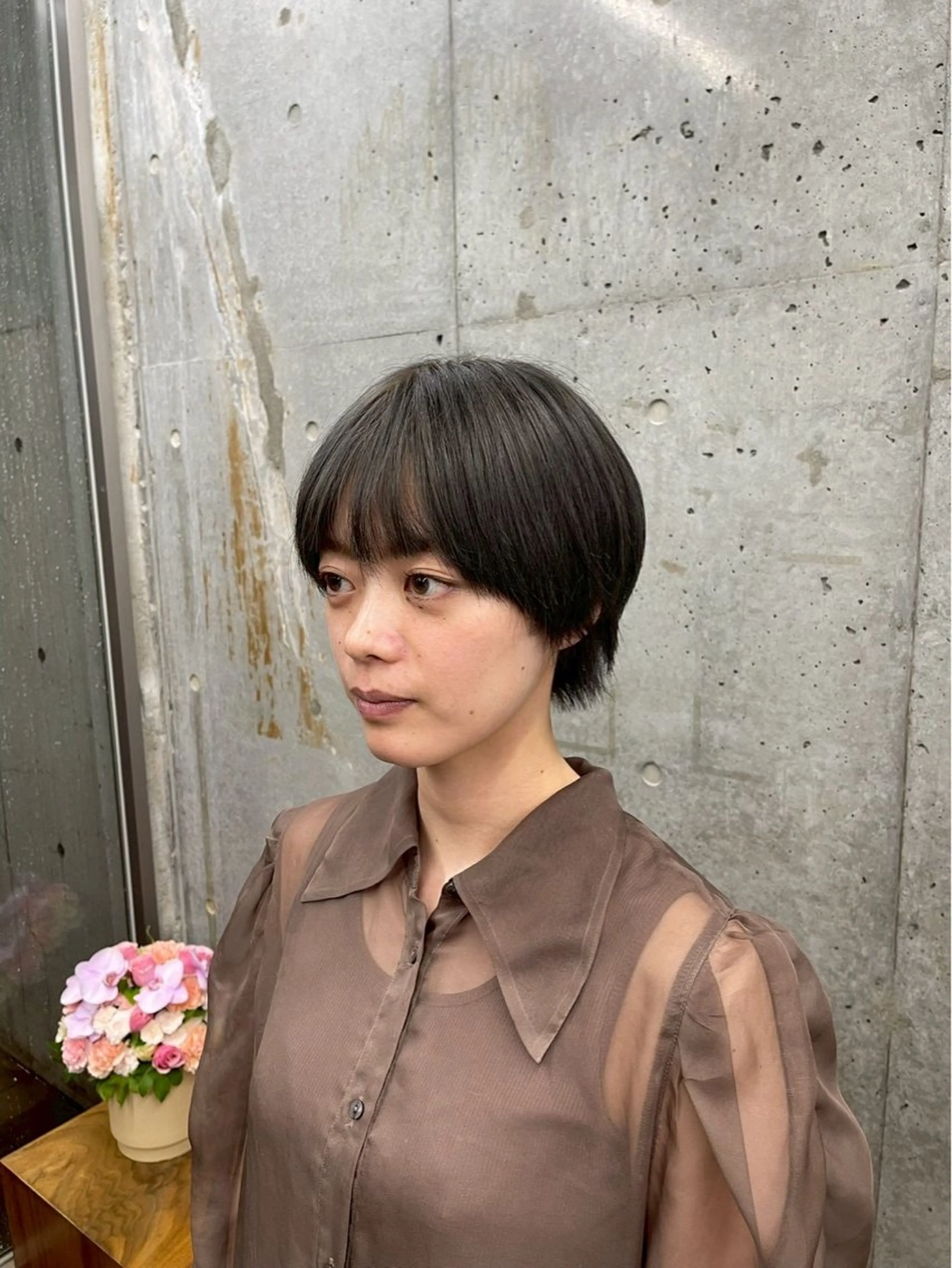 【3/8 19時～限定】レディースカット➕トリートメント🚺(ショート、ボブ)の写真