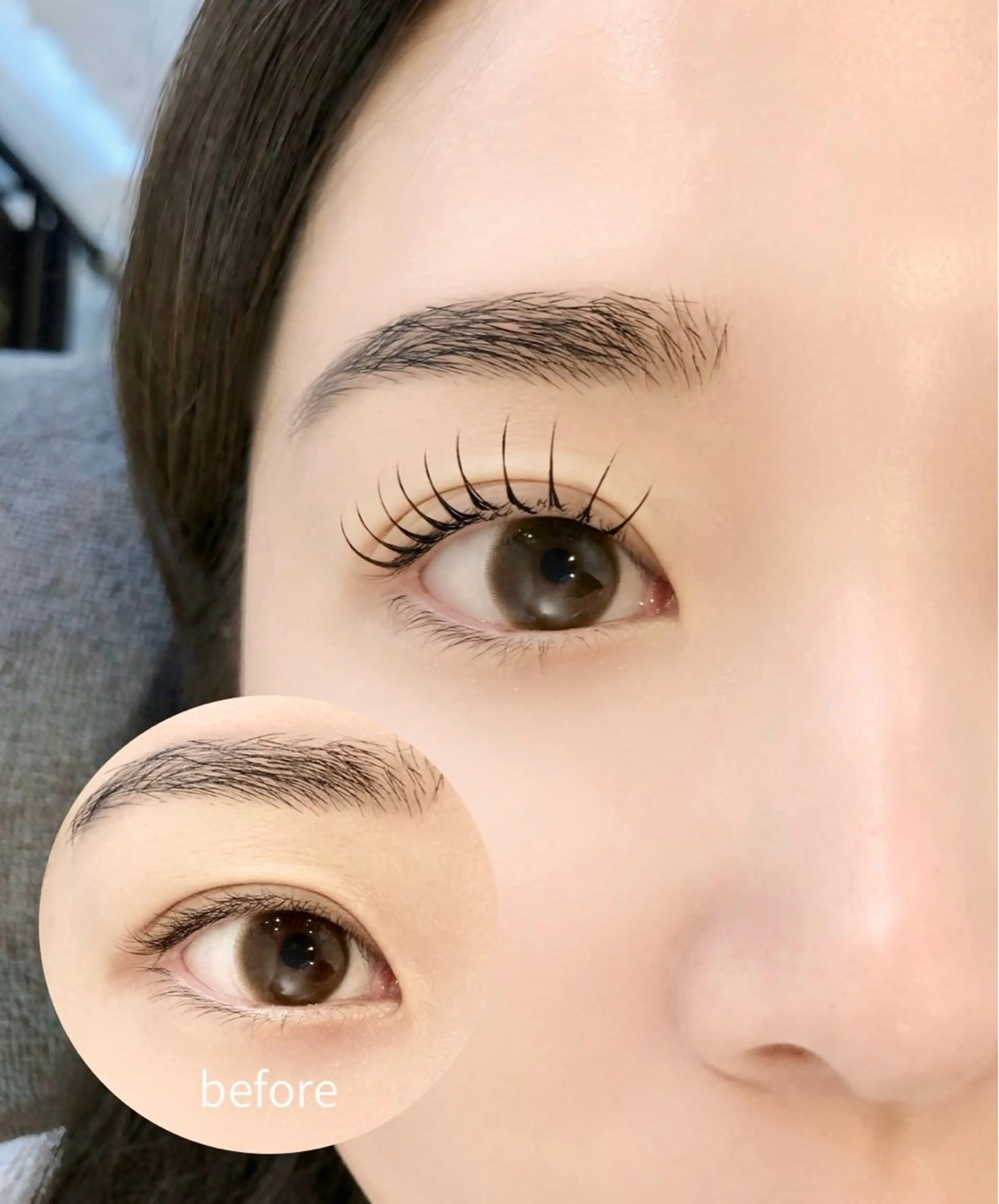 マツエク・マツパ フラットラッシュ . makotoのマツエク・マツパデザイン