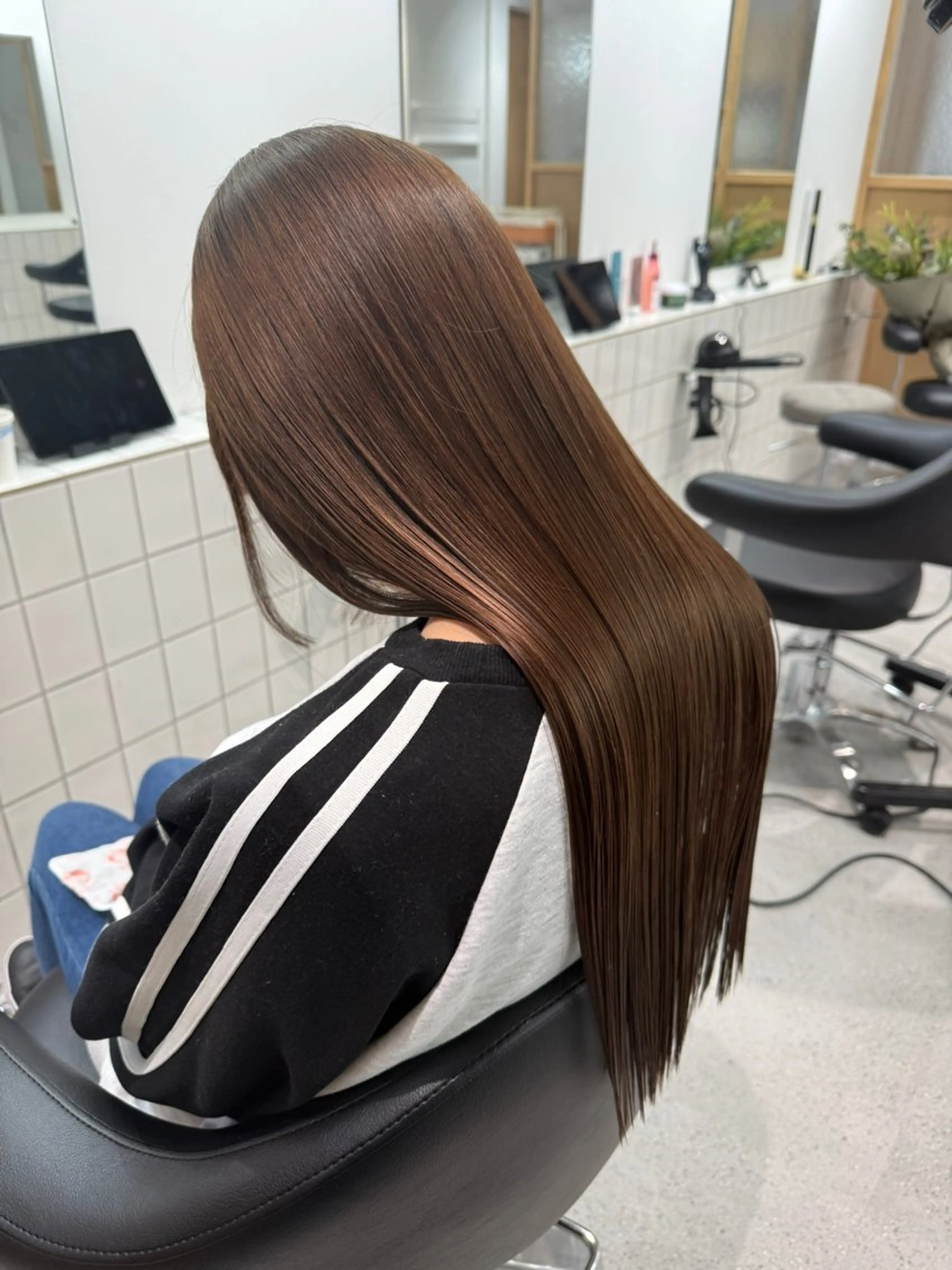 ロング カラー カラー/髪質改善 レイヤー/vagueのヘアスタイル