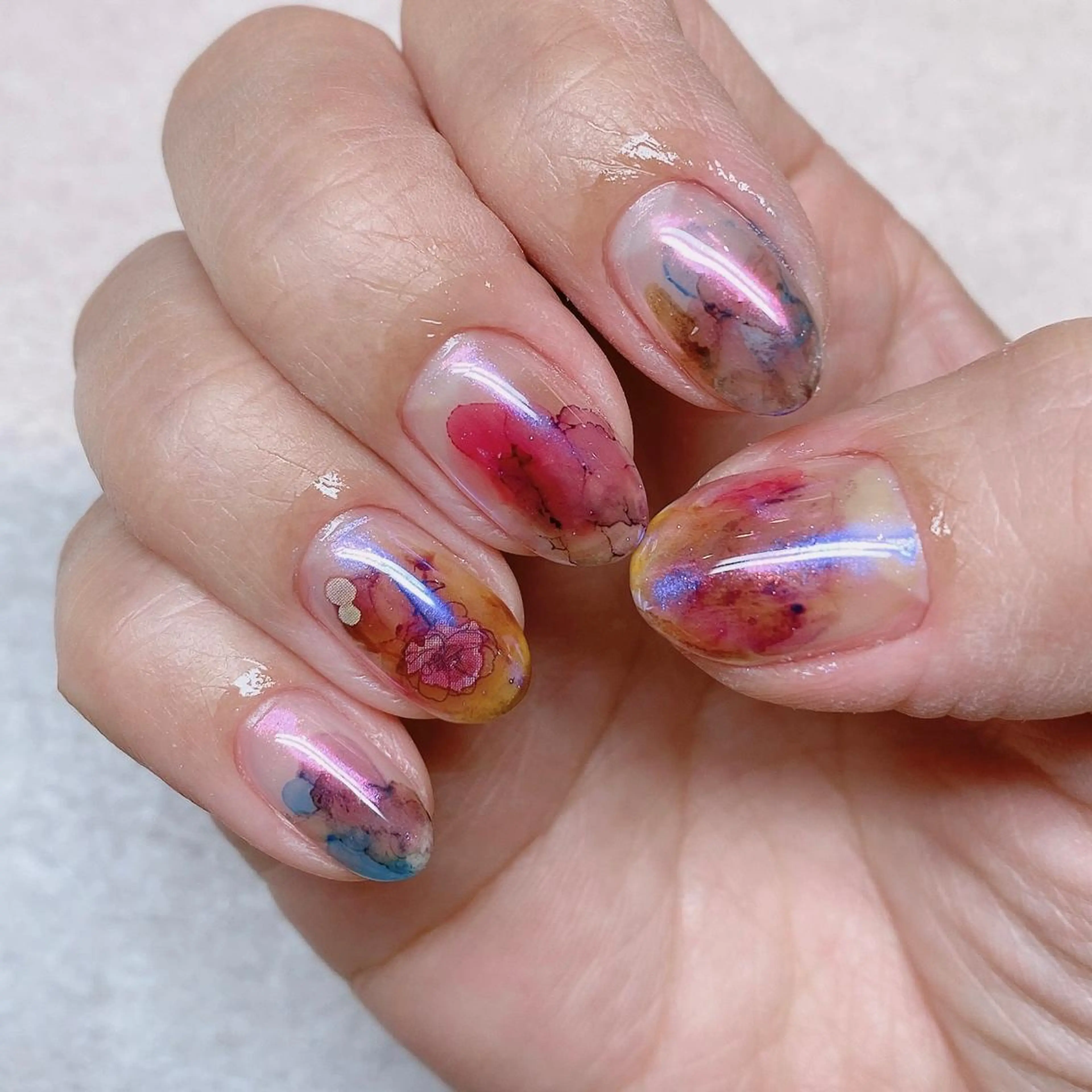 ネイル among アマン所属・lecoa_ kana／amongのネイルデザイン