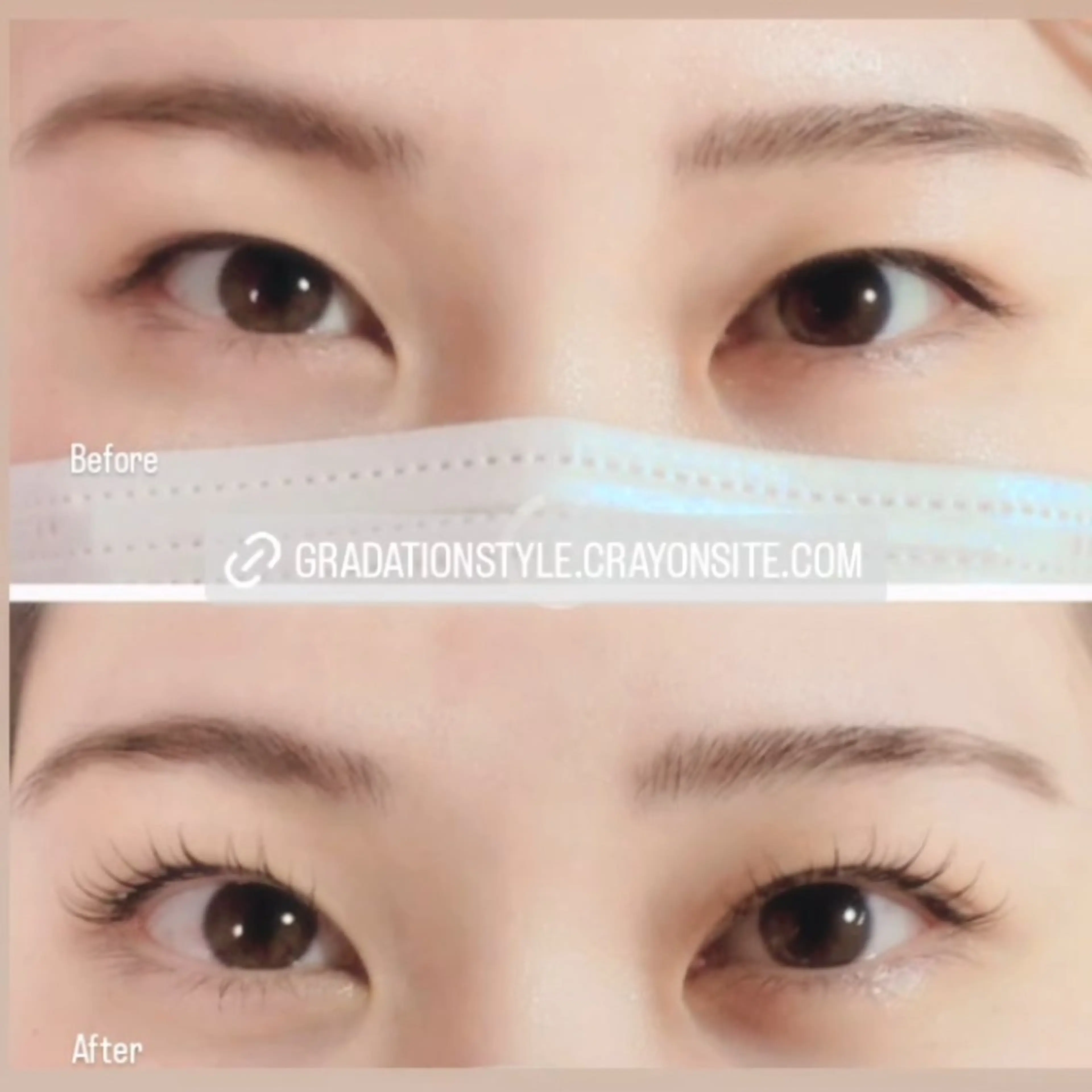 マツエク・マツパ マツパ 🎼グラデーション スタイル札幌♫*⁠✧のマツエク・マツパデザイン