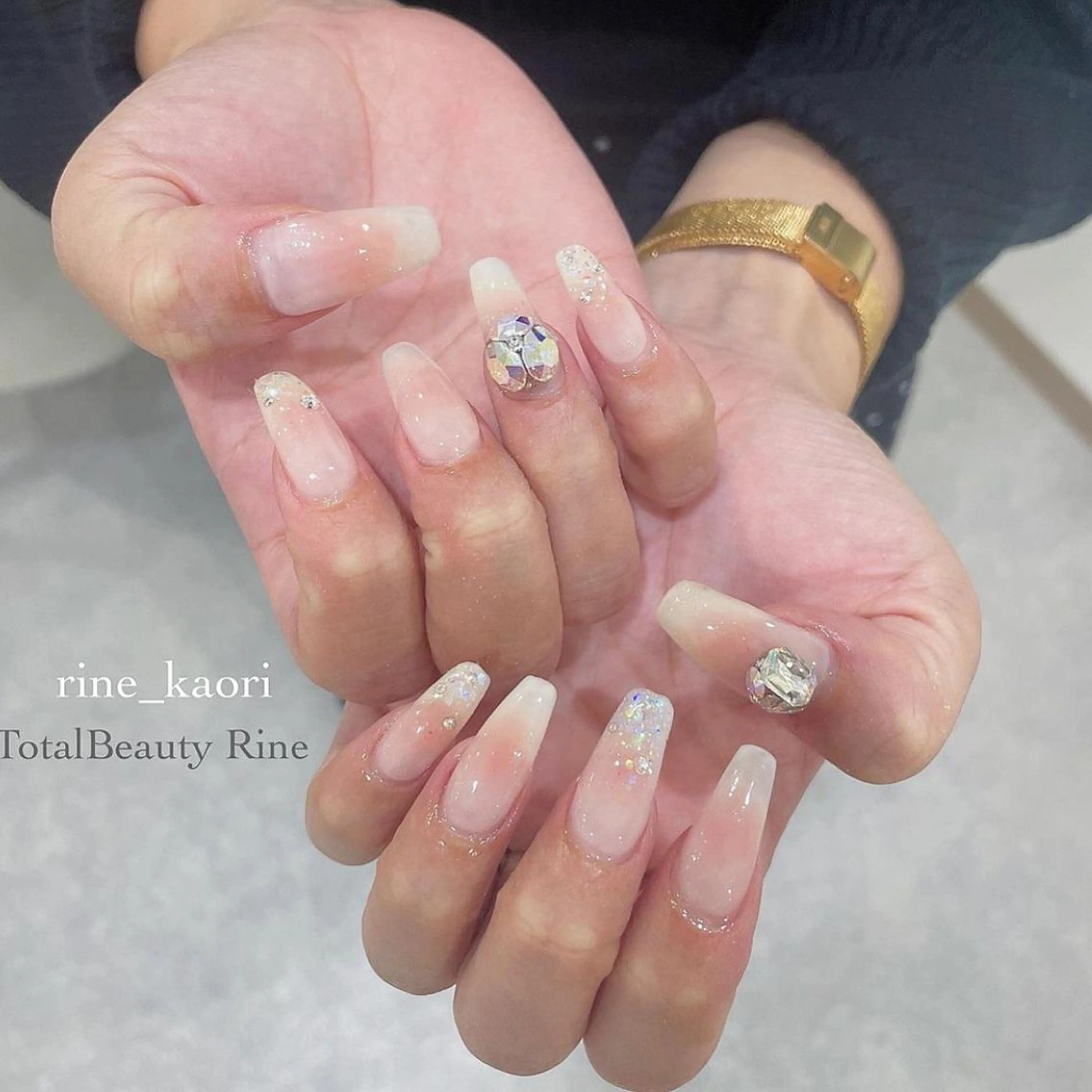 ネイル nail&eyelash Rine所属・Rine 放出 (リネ)のネイルデザイン