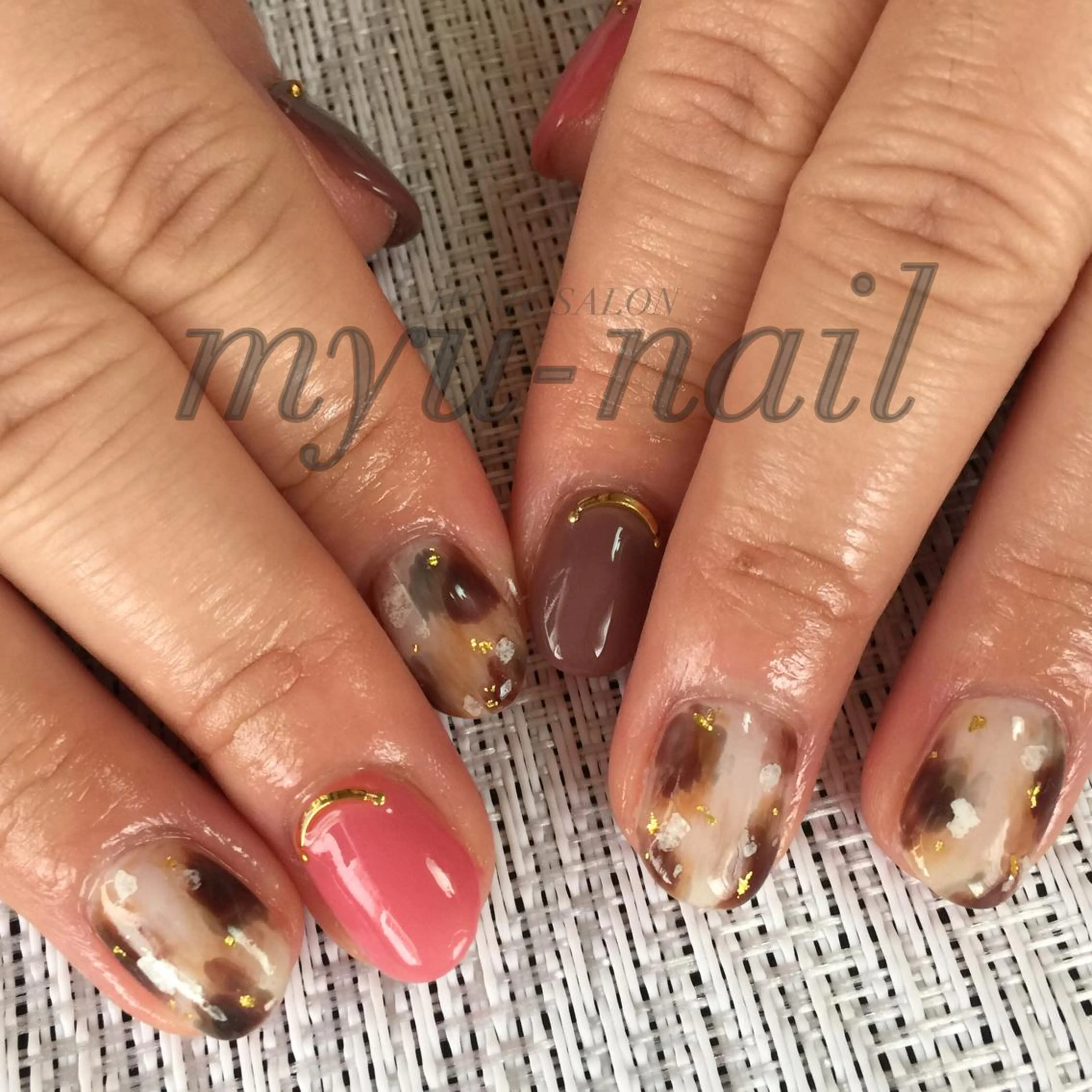 ネイル ハンドネイル ホームサロン myu-nailのネイルデザイン