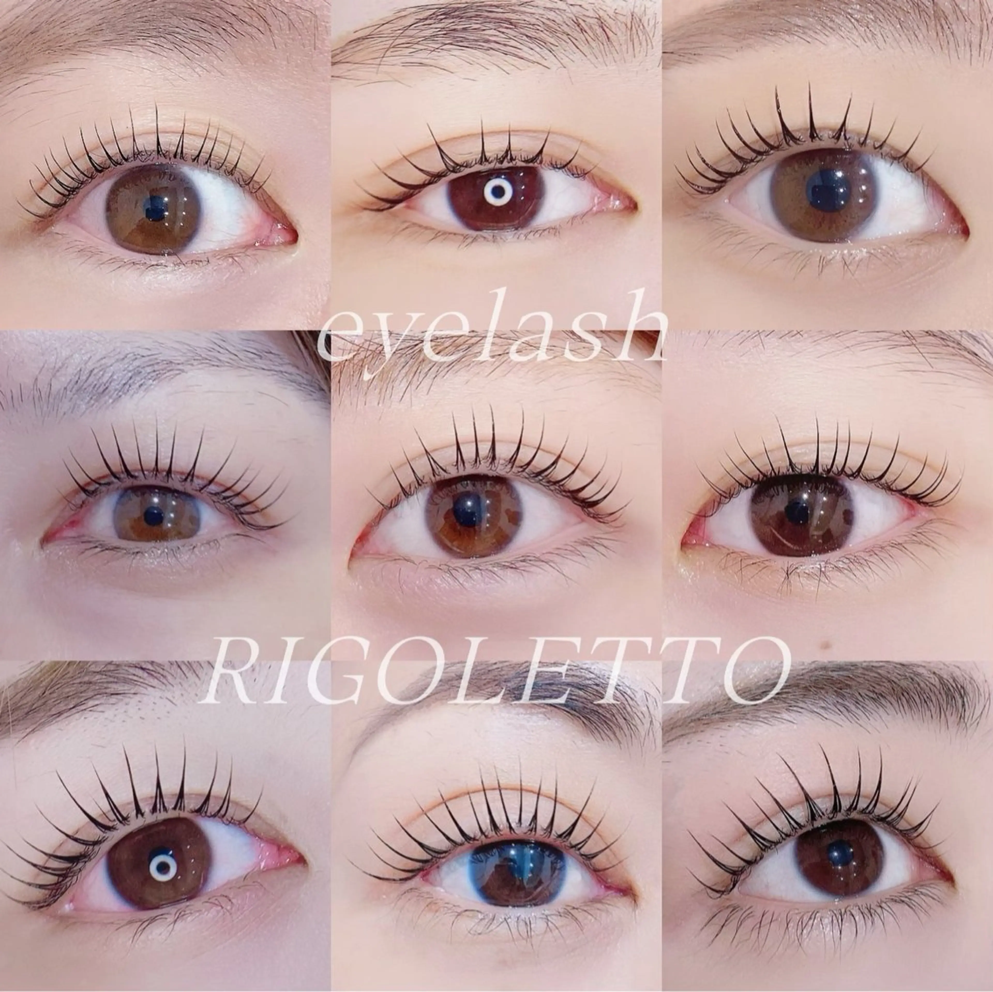 マツエク・マツパ RIGOLETTO 🤍吉成愛華のマツエク・マツパデザイン