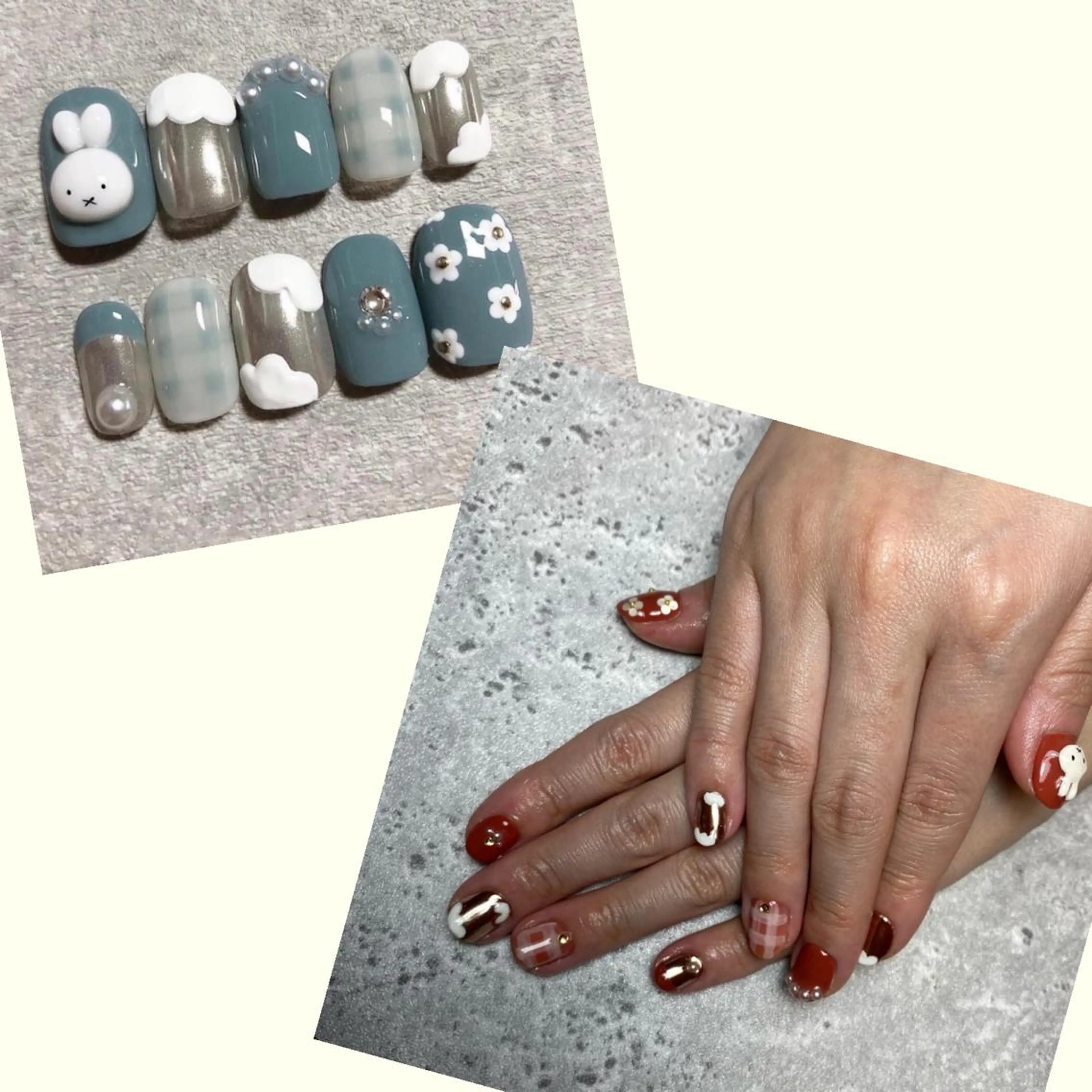 ネイル 持ち込み ハンドネイル ハンドケア 🌿Charme🌿 MAIのネイルデザイン