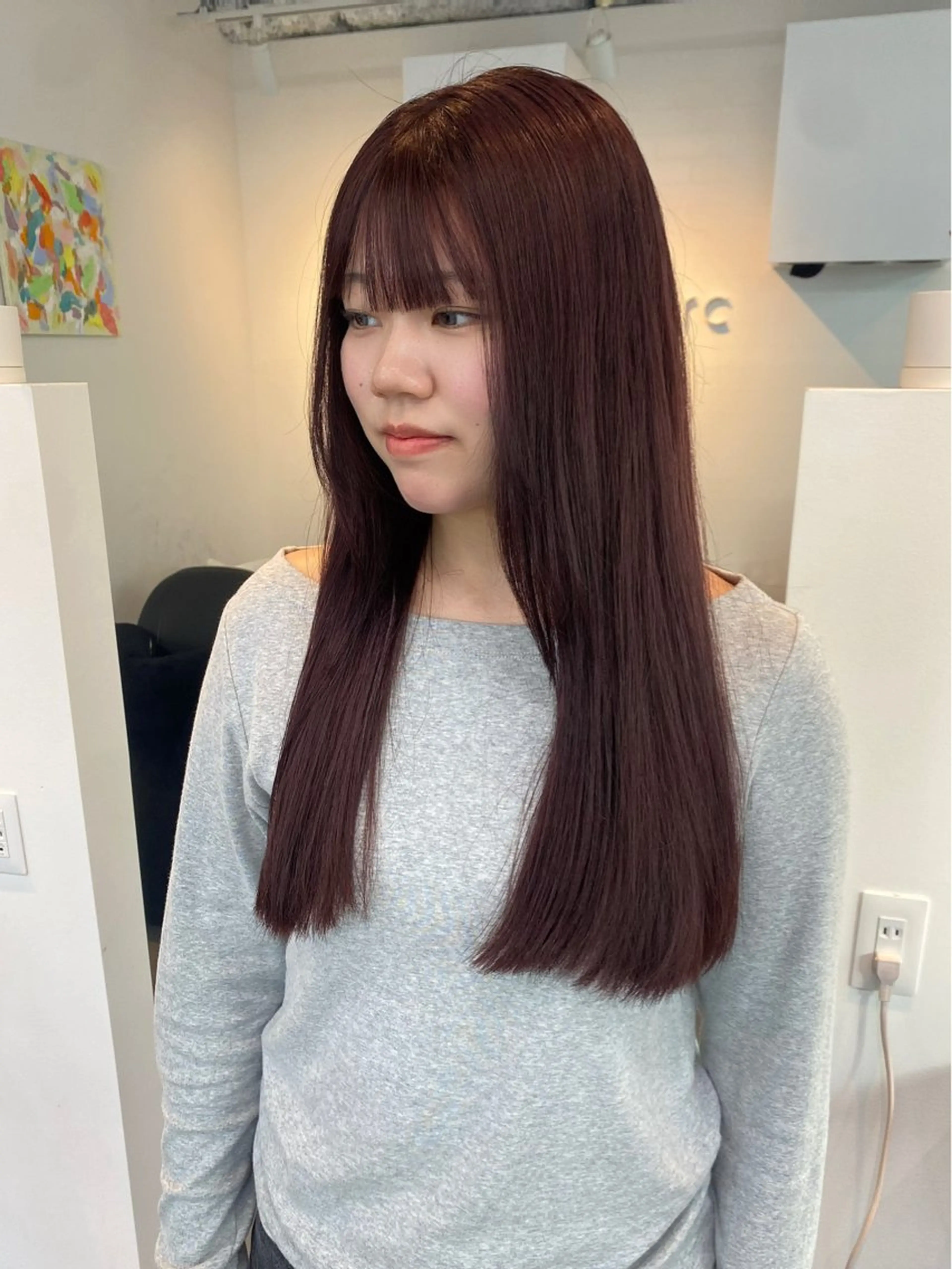 ロング 綾香 /透明感カラーのヘアスタイル