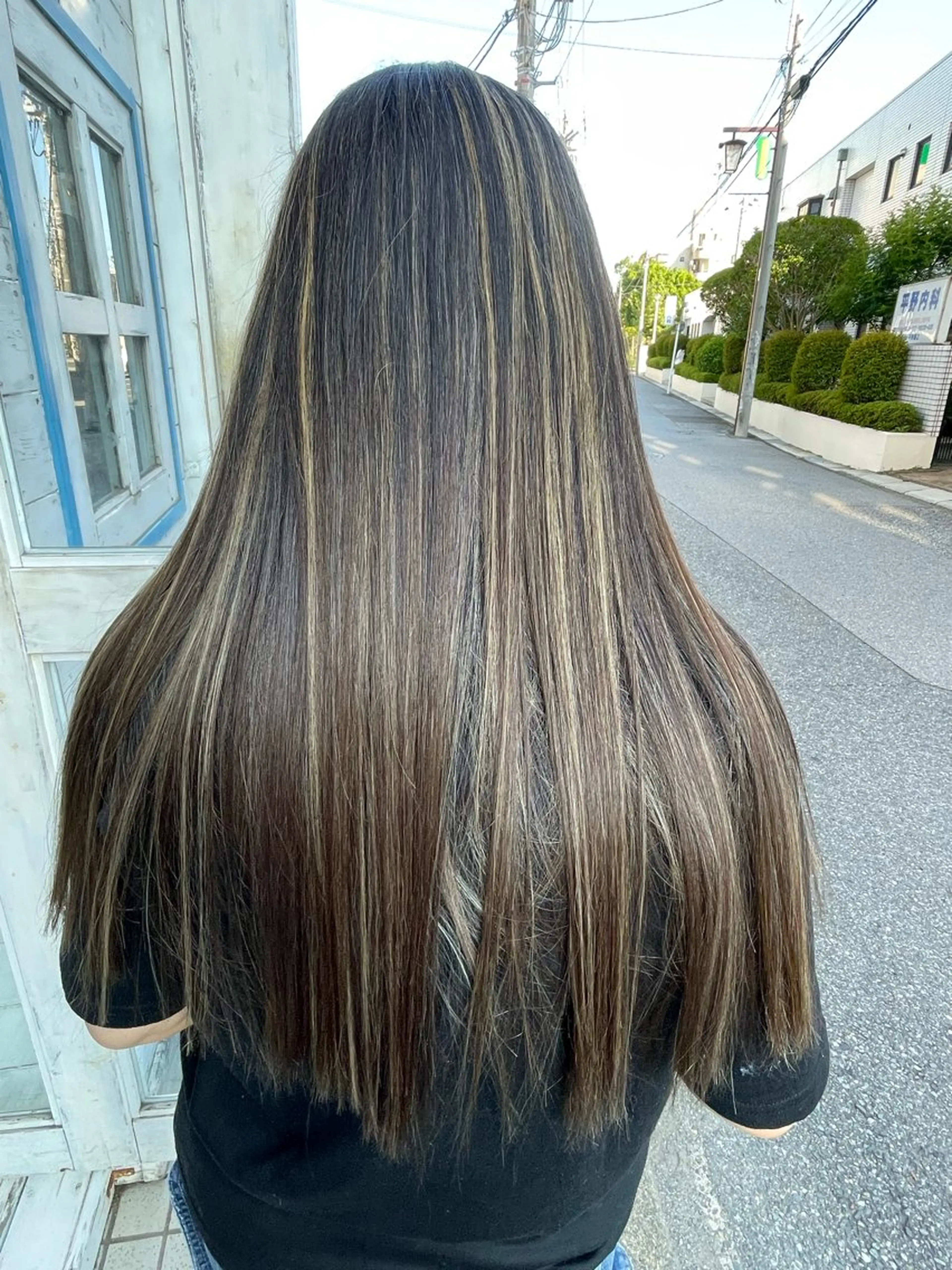 ロング ハイライト ヘアカラー RICCA HAIR所属・🫧極細ﾊｲﾗｲﾄ/ 白髪ぼかしも◎🫧のヘアスタイル