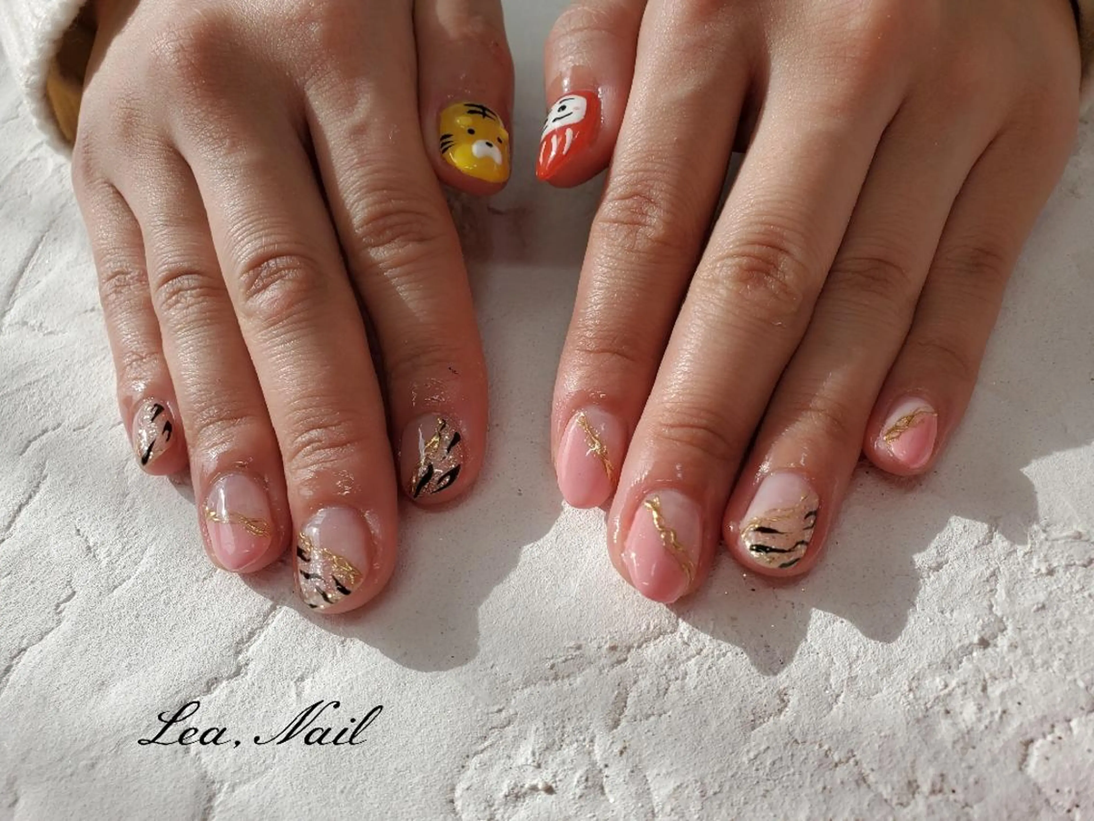 ネイル 持ち込み Lea,Nail所属・松橋 愛のネイルデザイン