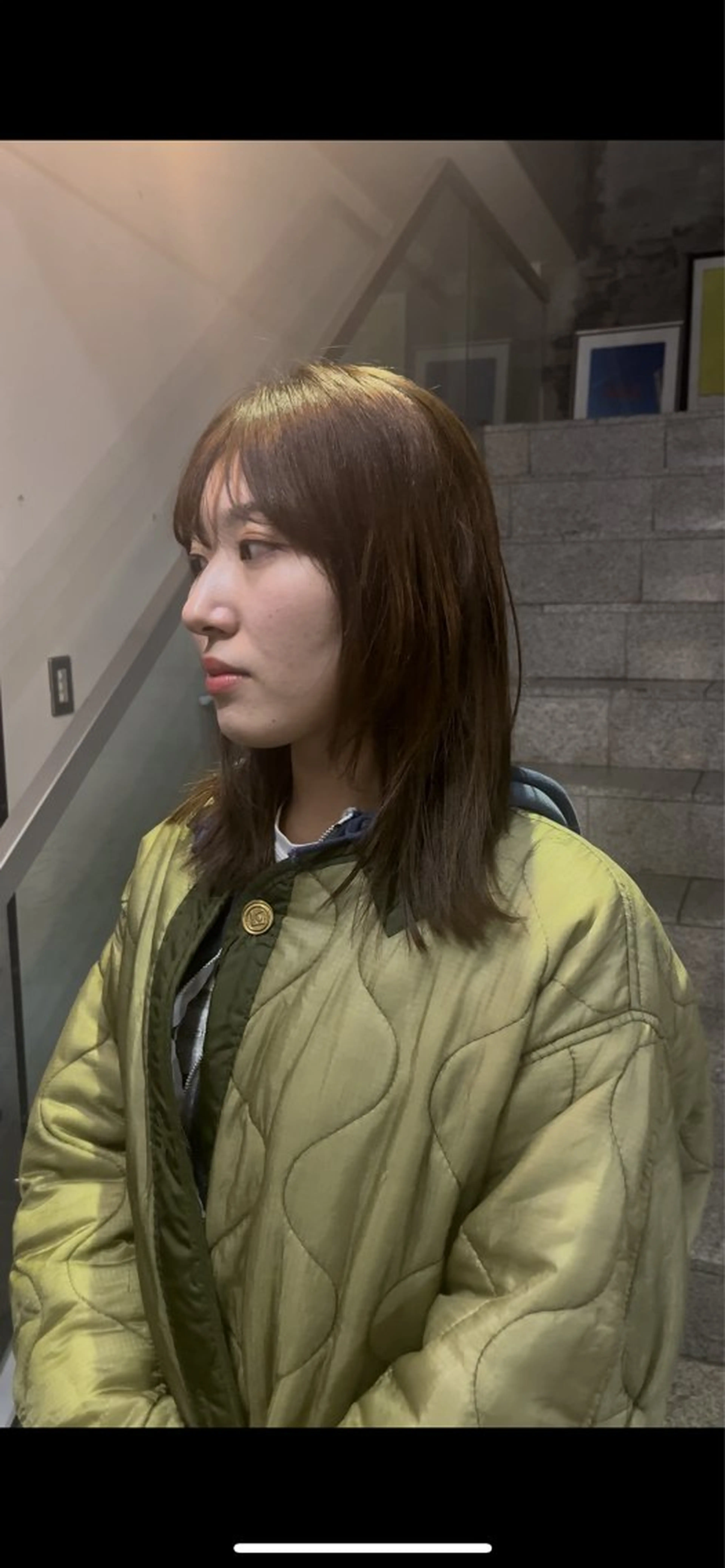 ミディアム レイヤーカット ARUE所属・SATO KUREA ✨のヘアスタイル