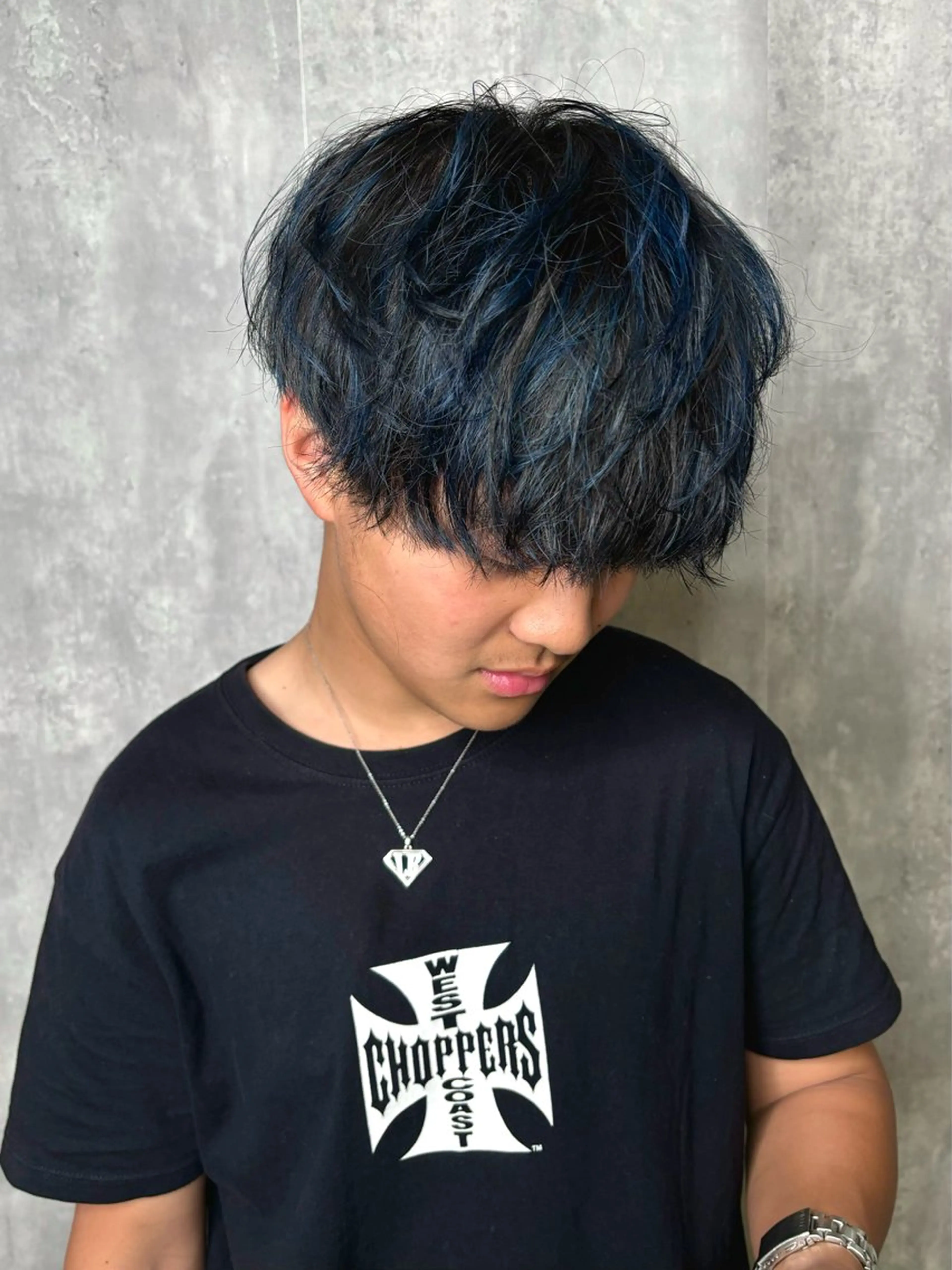 ショート カラー メンズ 💫miyu💫デザ インカラー/アレンジのヘアスタイル