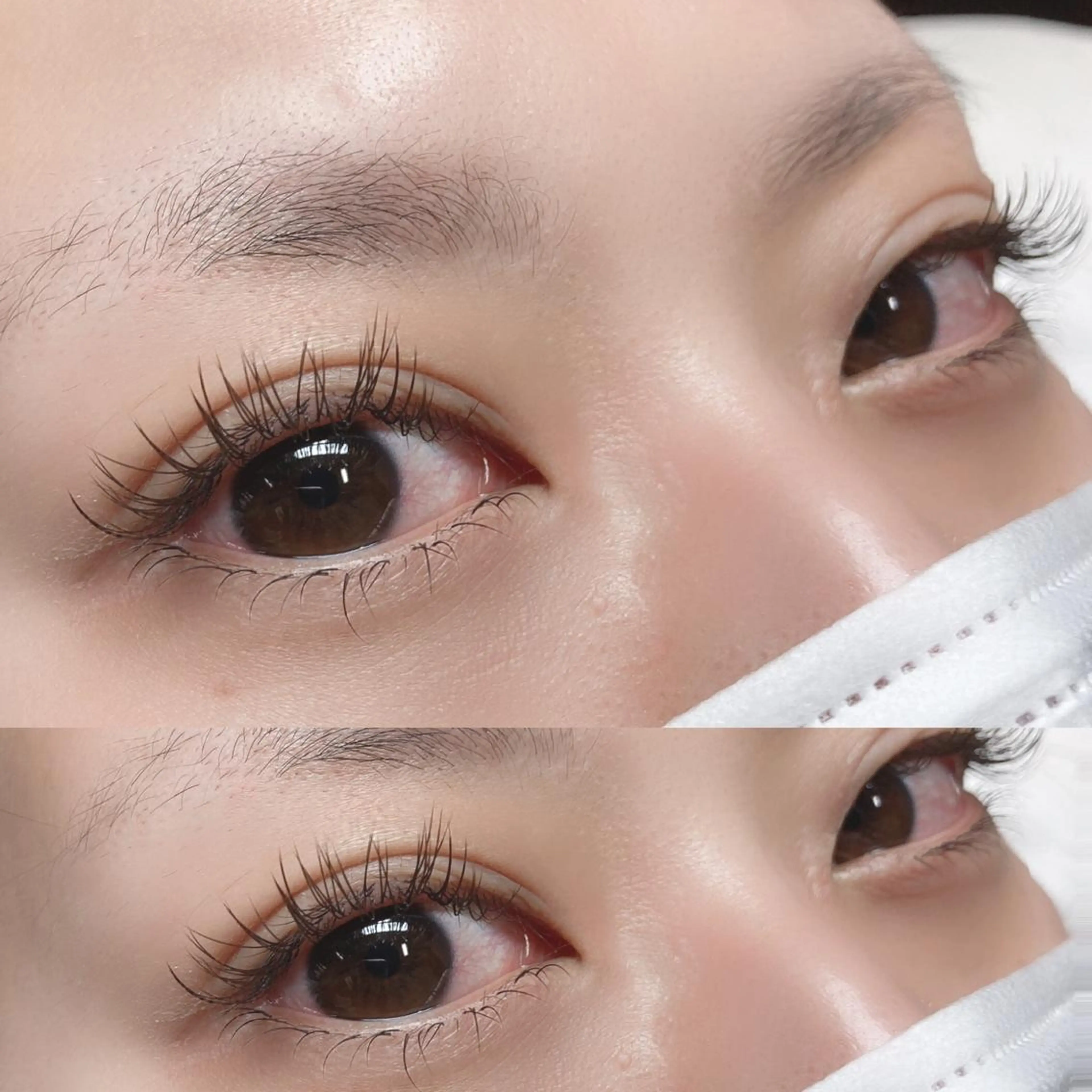 マツエク・マツパ フラットラッシュ 下まつげエクステ nabi所属・nabi 代官山/渋谷/恵比寿のマツエク・マツパデザイン