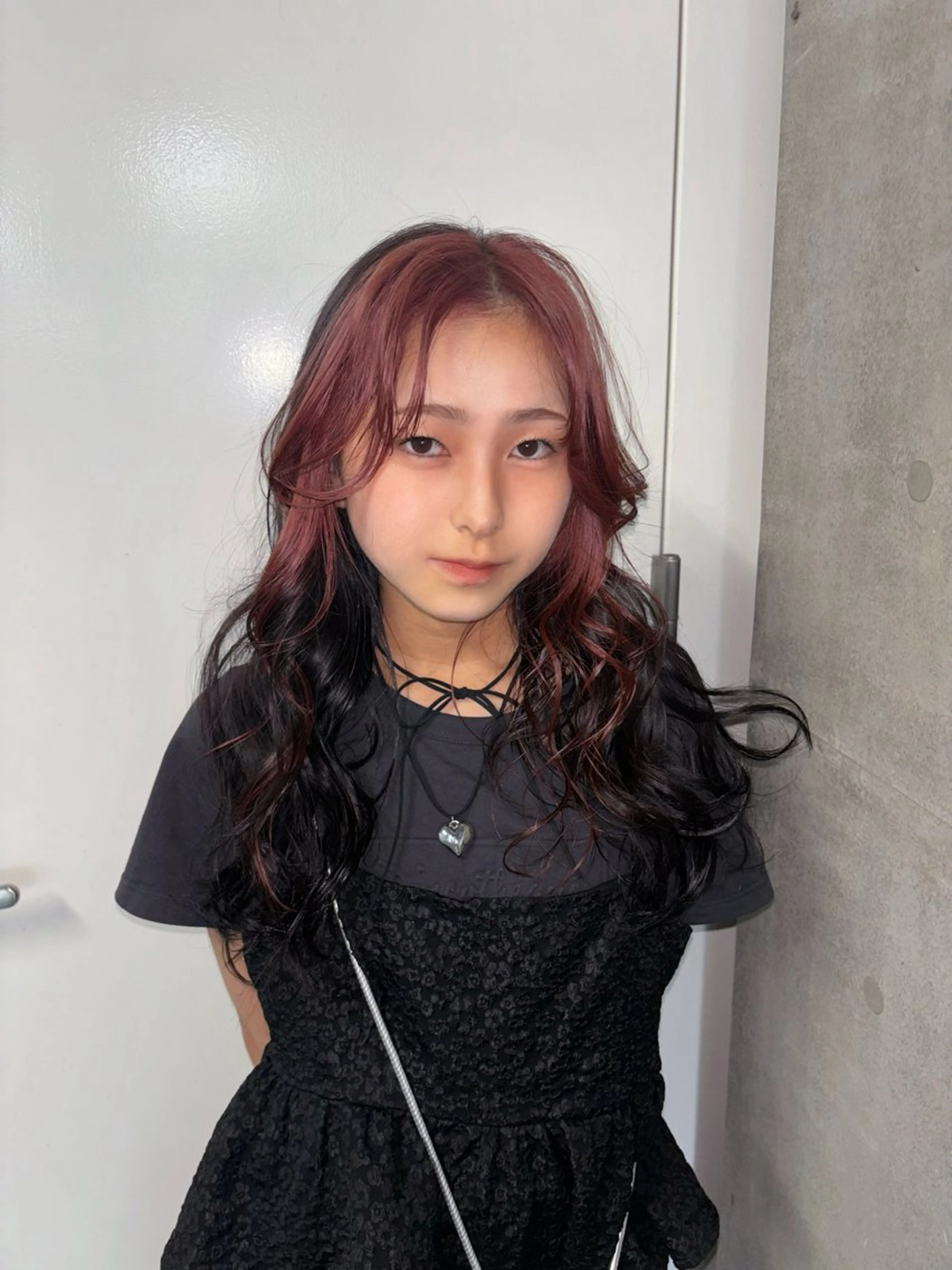 ミディアム カラー 💫miyu💫デザ インカラー/アレンジのヘアスタイル