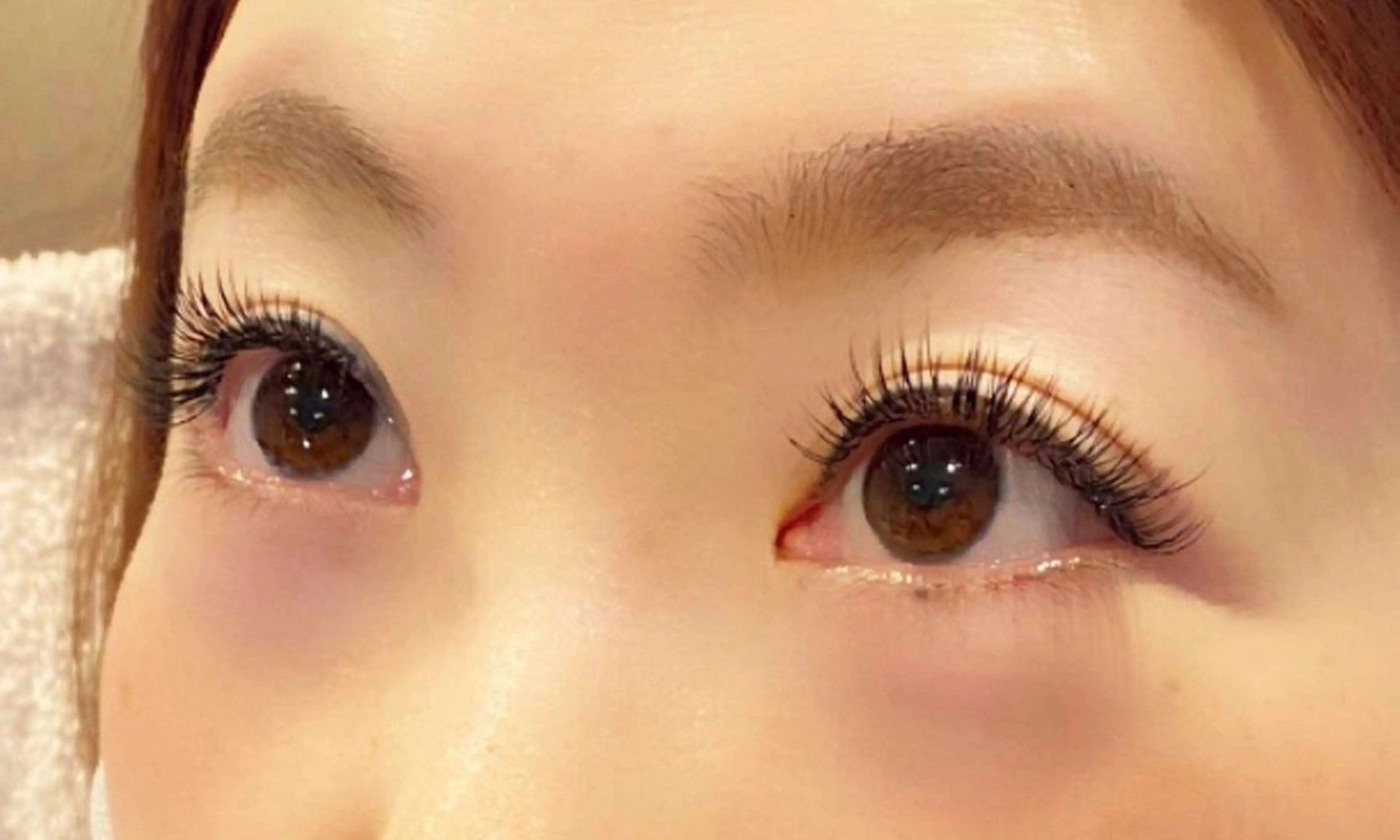 マツエク・マツパ フラットラッシュ LuNa Eyeのマツエク・マツパデザイン