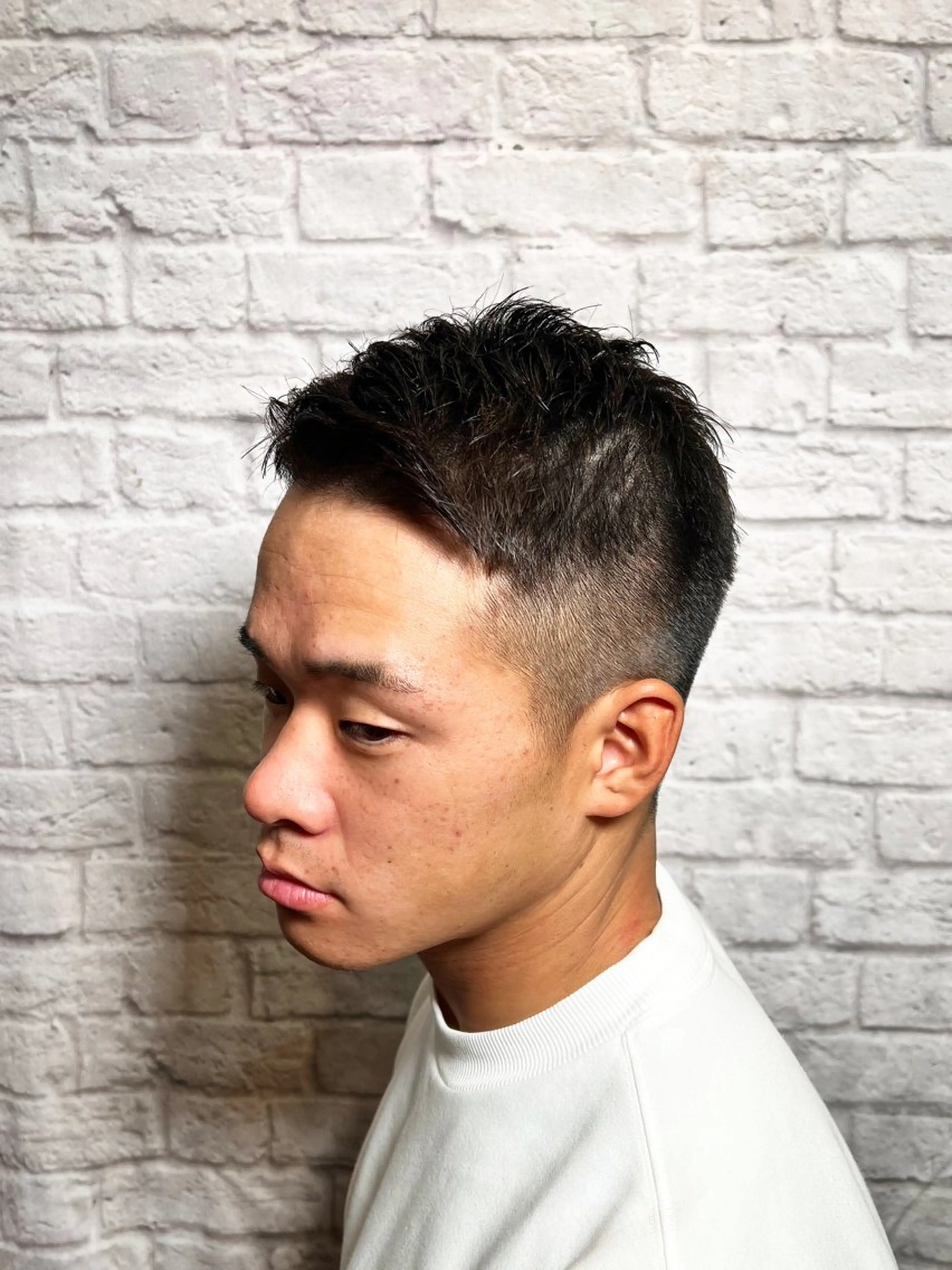 ショート カラー パーマ ヘアアレンジ メンズ カット ヘアセット メンズカット/パーマ 山崎航平💈のヘアスタイル