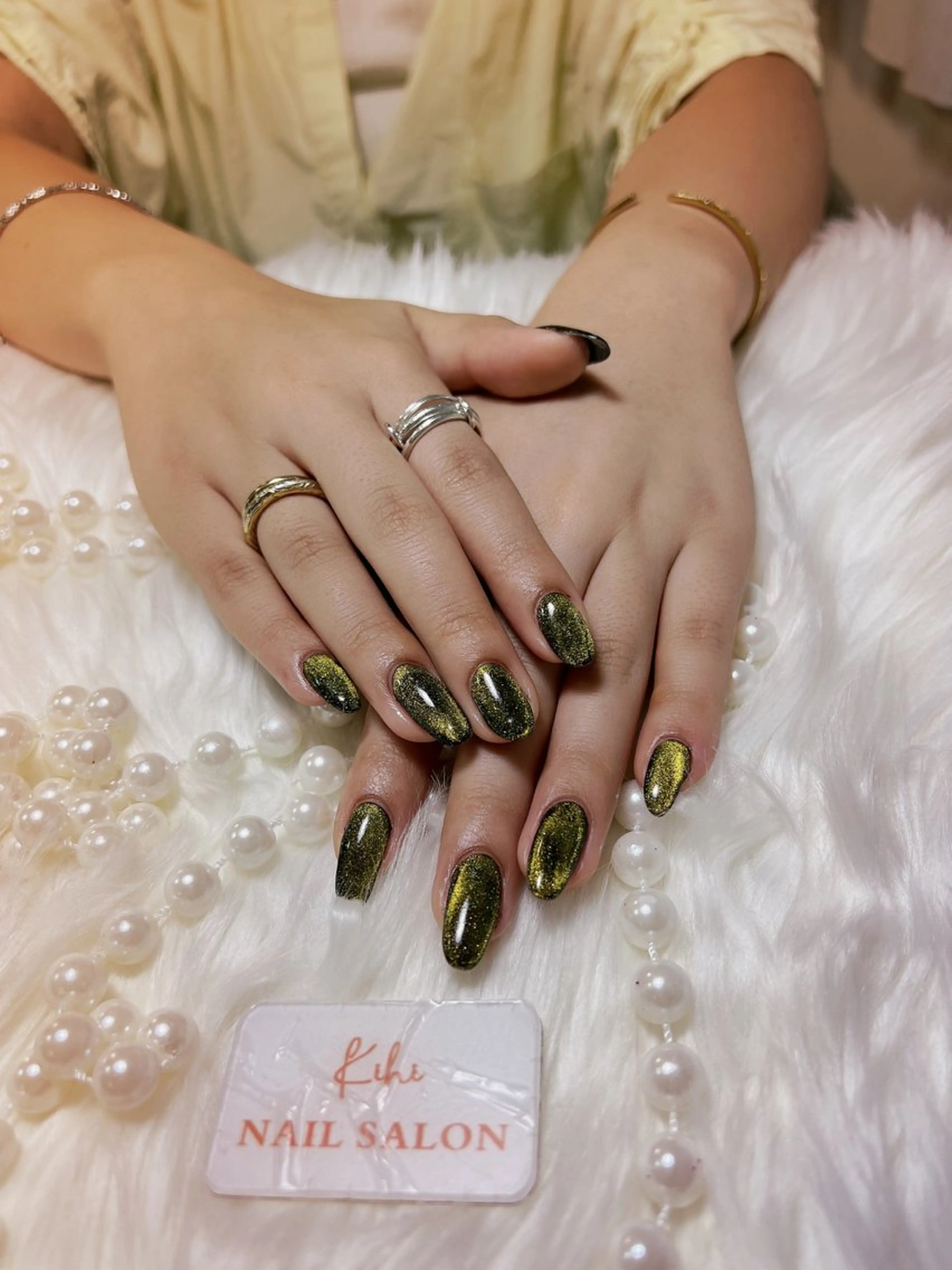 ネイル マグネットネイル 米澤 ハナユキのネイルデザイン