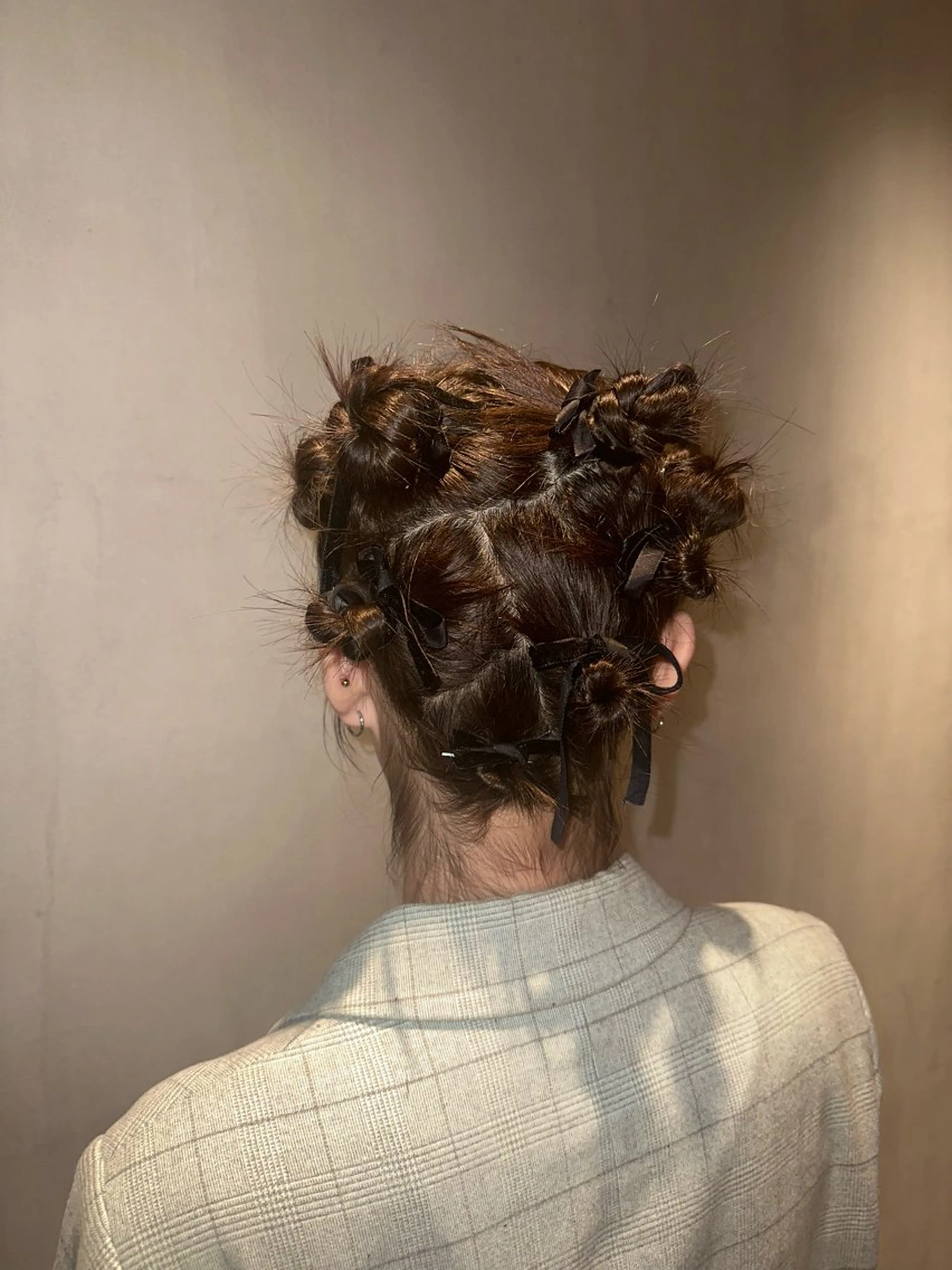 ヘアアレンジ ヘアセット メンズパーマモデル 募集中/ Rioのヘアスタイル