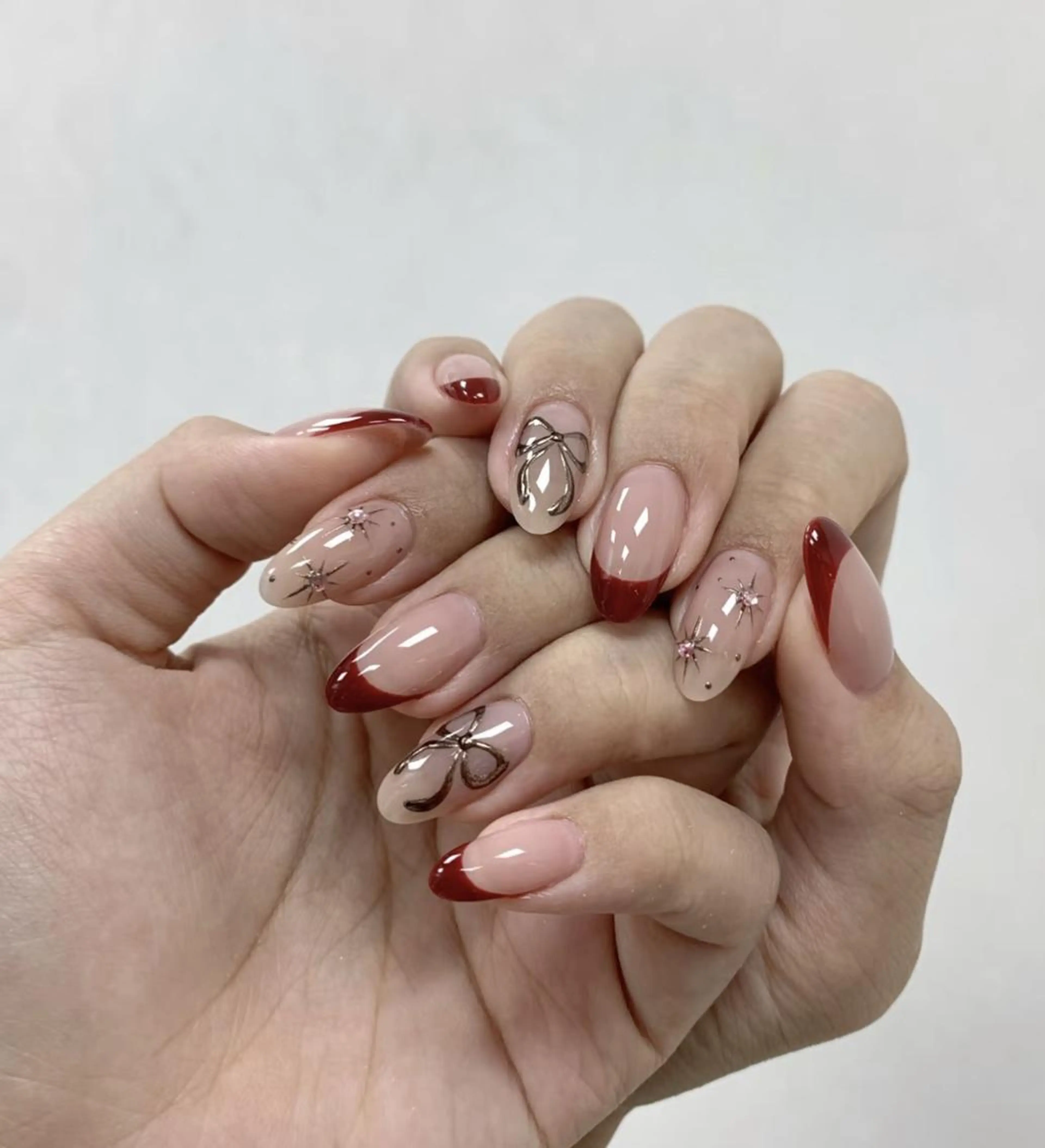 ネイル ハンドネイル ハンドケア 🍑 momo_nailのネイルデザイン