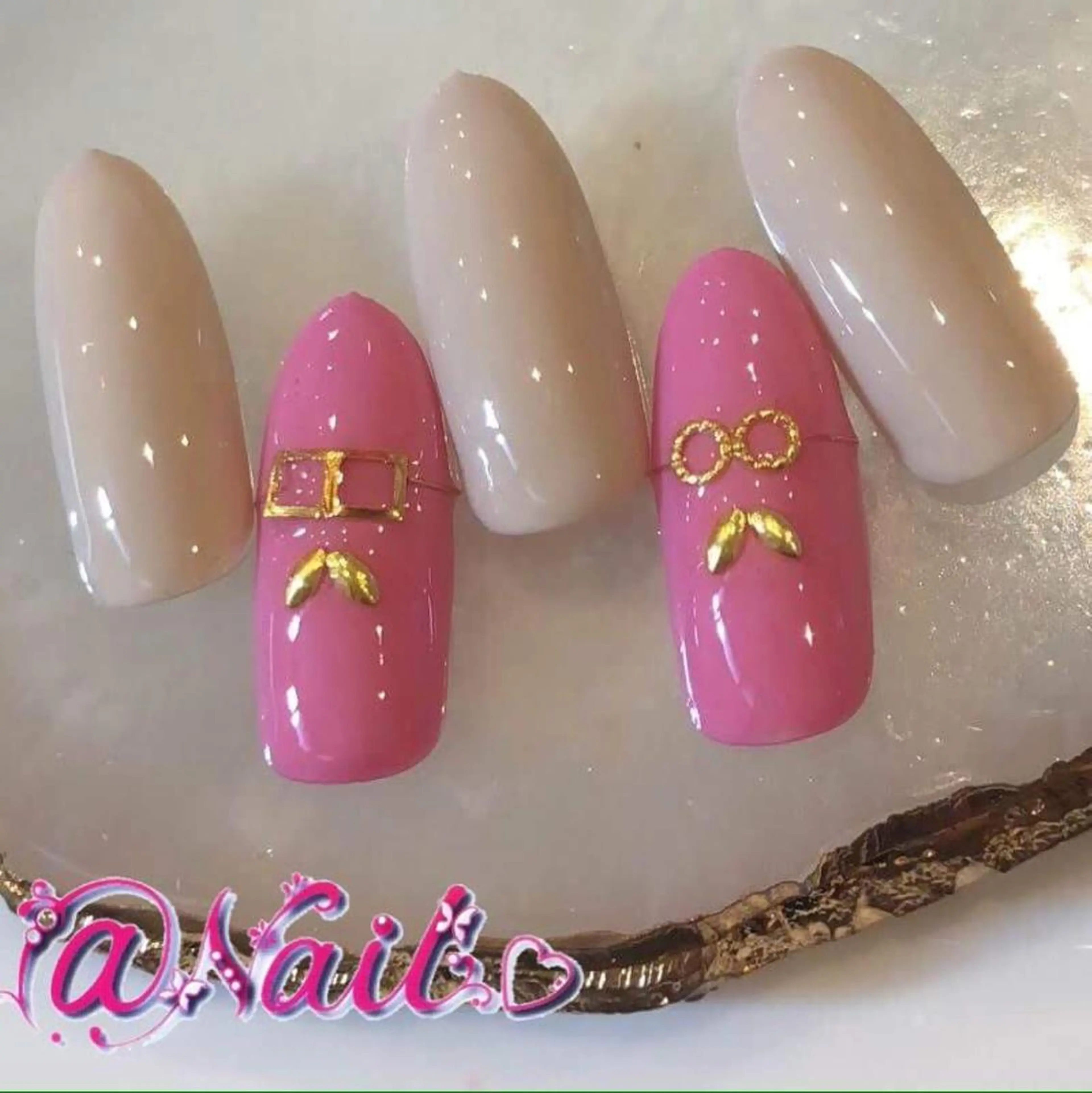 ネイル ネイルチップ 小尾 栞のネイルデザイン