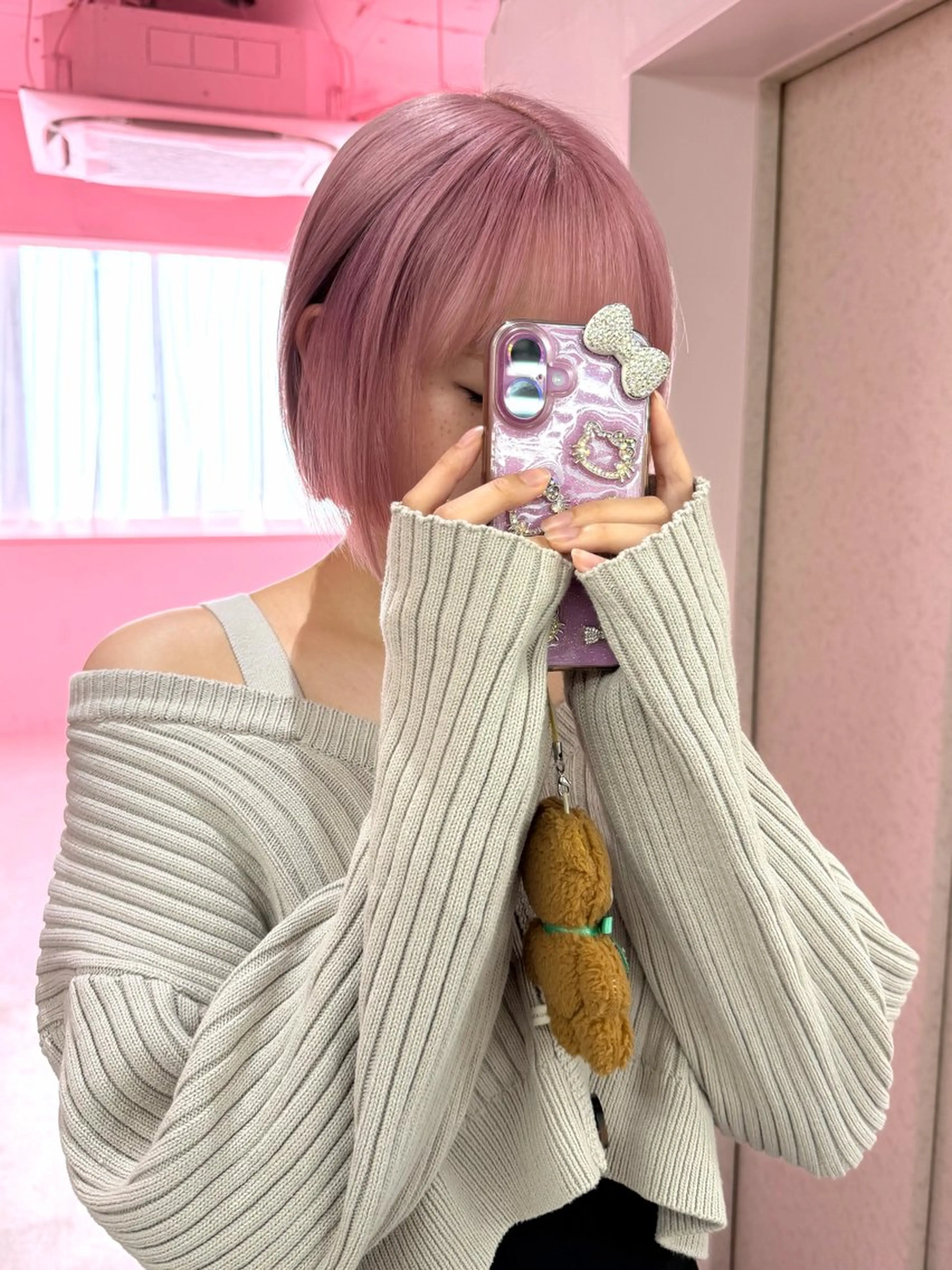 ショート ヘアカラー トリートメント ブリーチカラー 特化/MAHIROのヘアスタイル