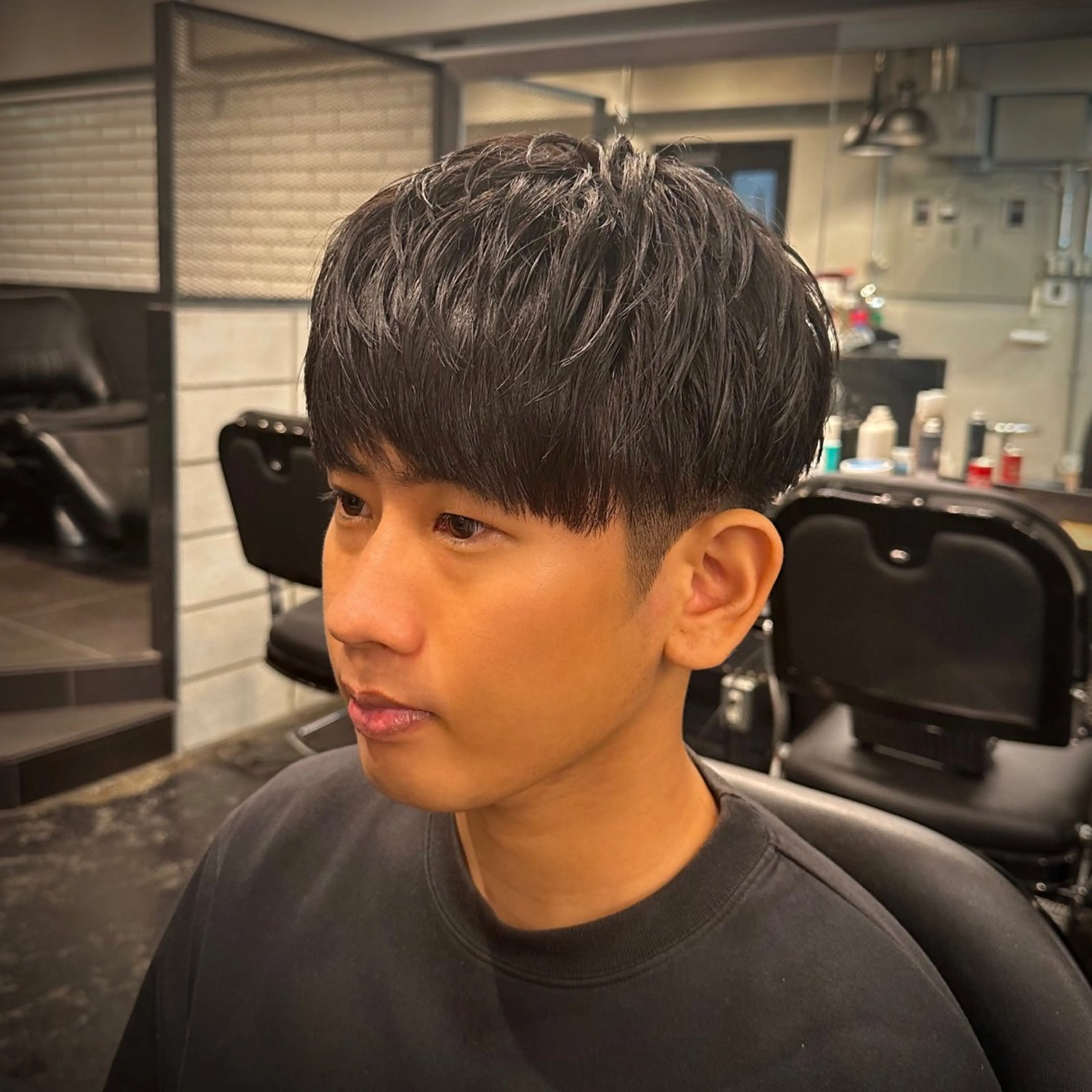 🔥メンズカット+縮毛矯正🔥の写真