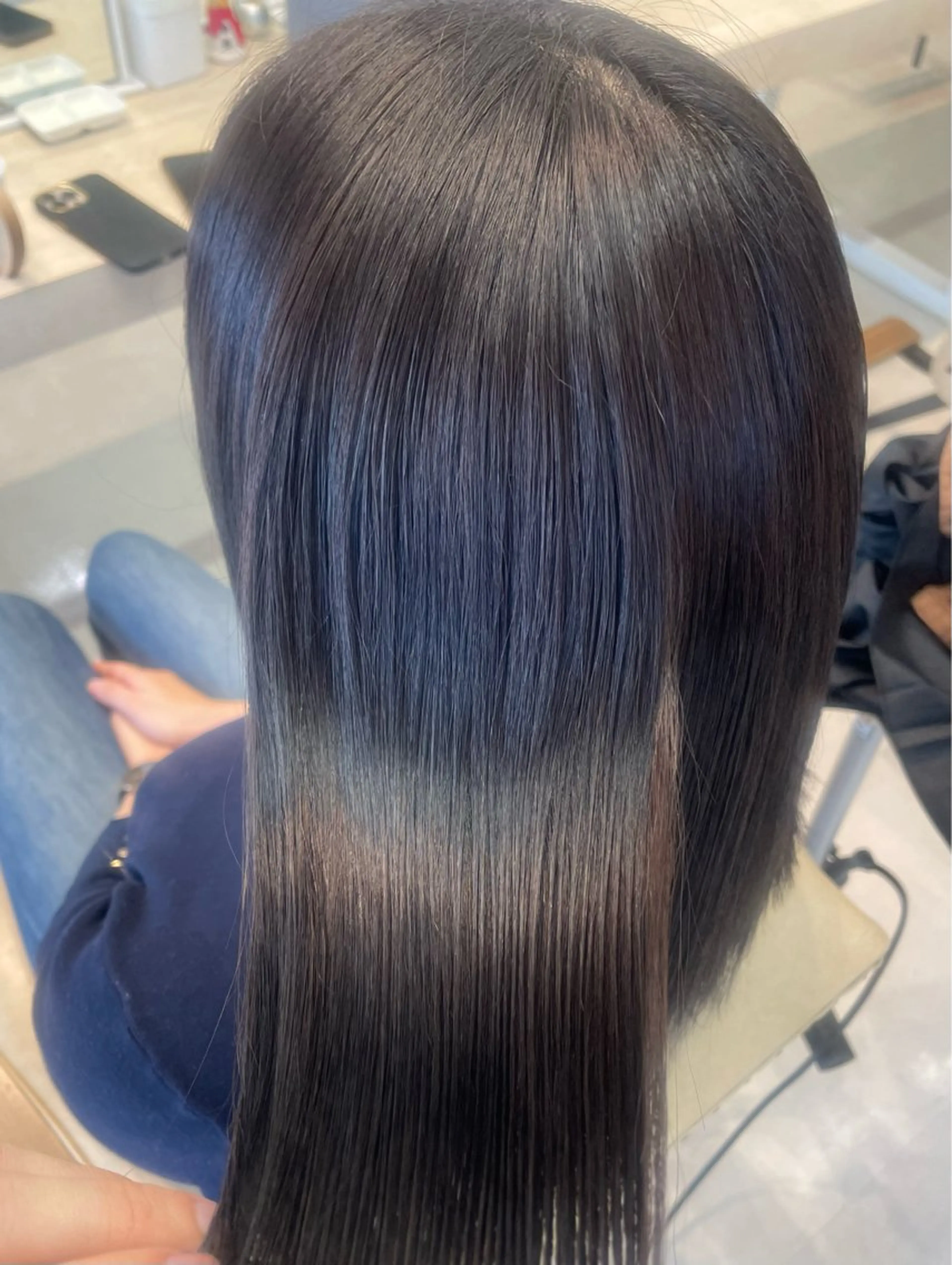 セミロング カラー カット ヘアカラー トリートメント かずや🍀/髪質改善 /艶髪カラー/眉毛のヘアスタイル