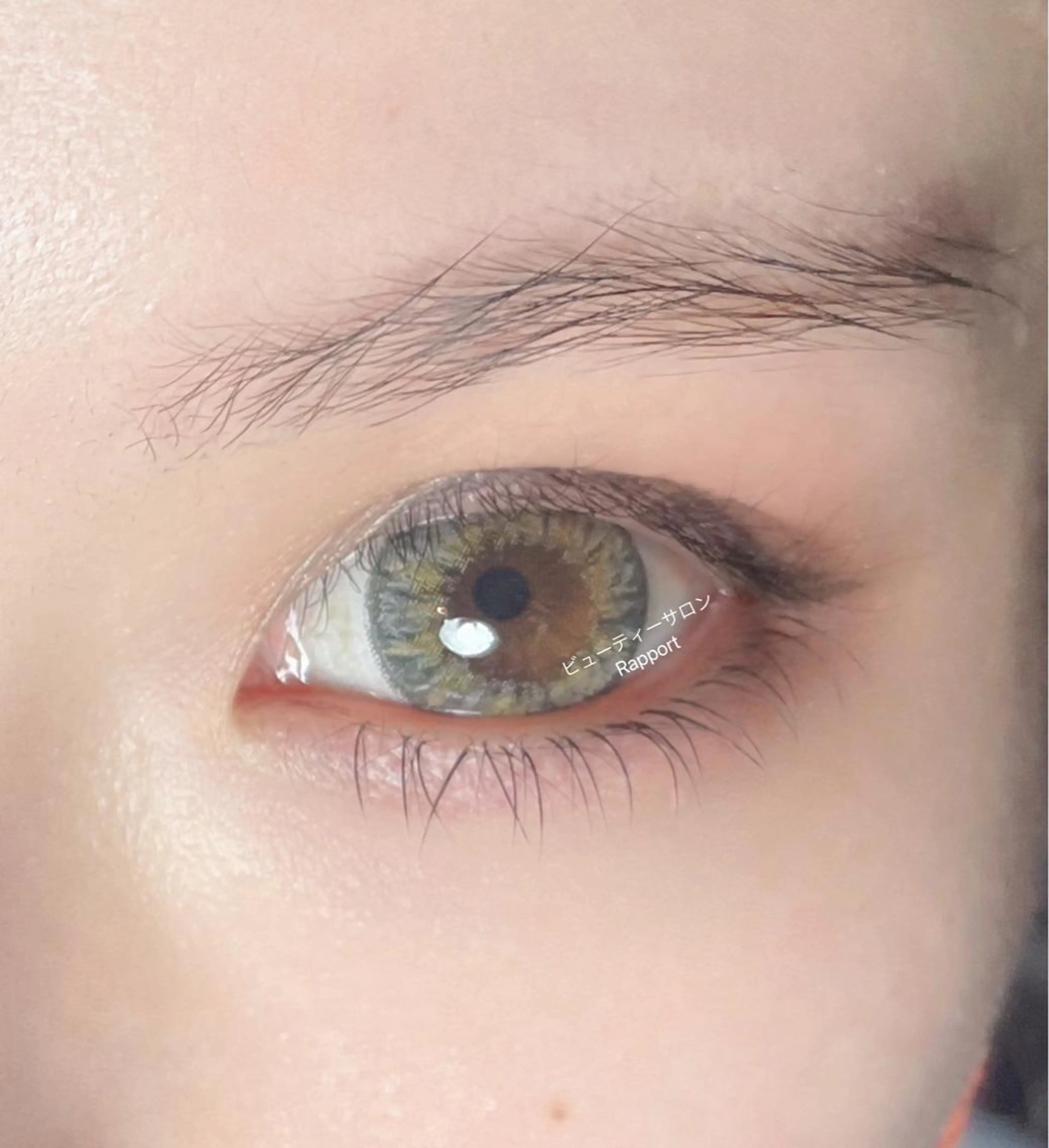 下まつげのみ40本の写真