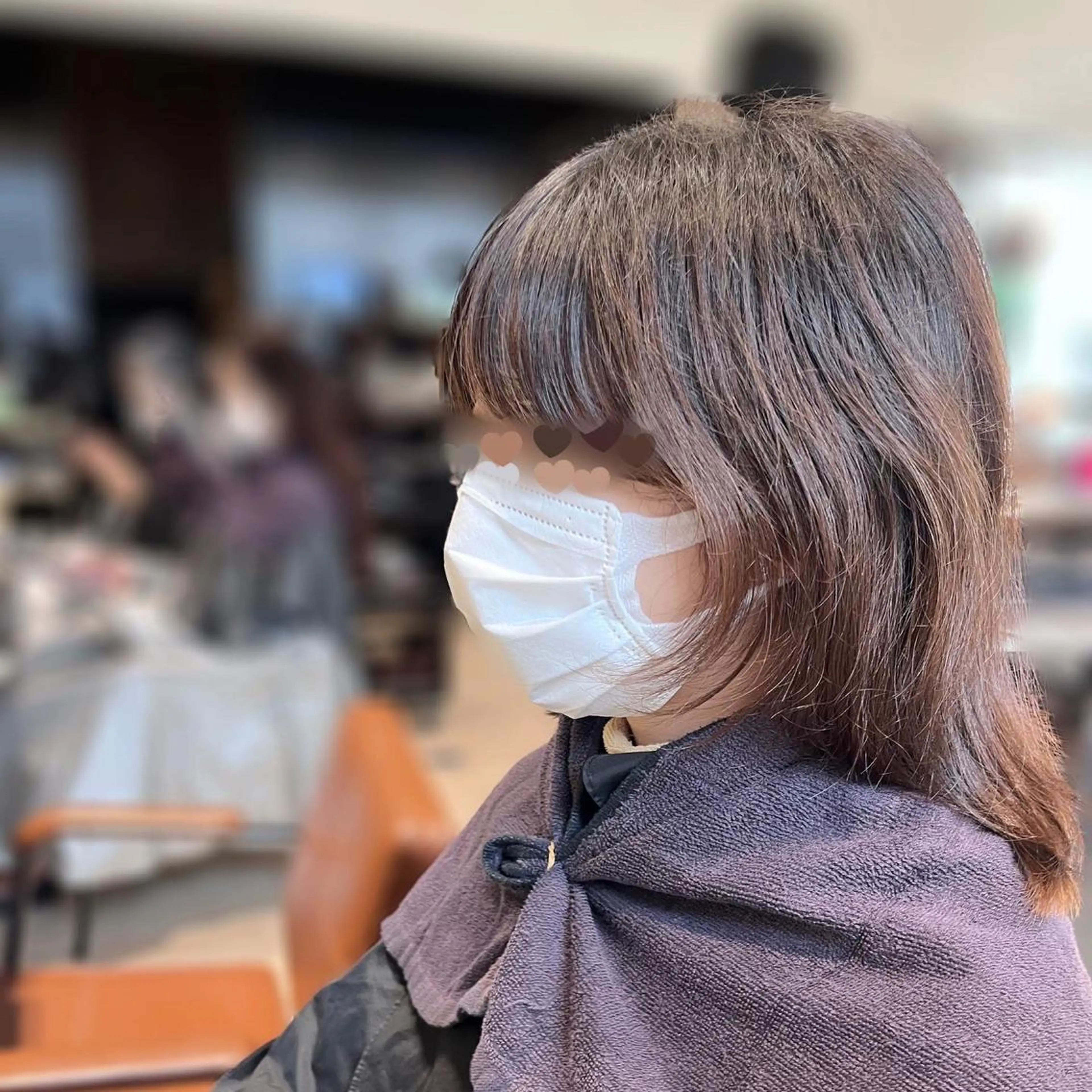 ミディアム 赤羽今日子/レイヤー /盛れる顔まわりのヘアスタイル