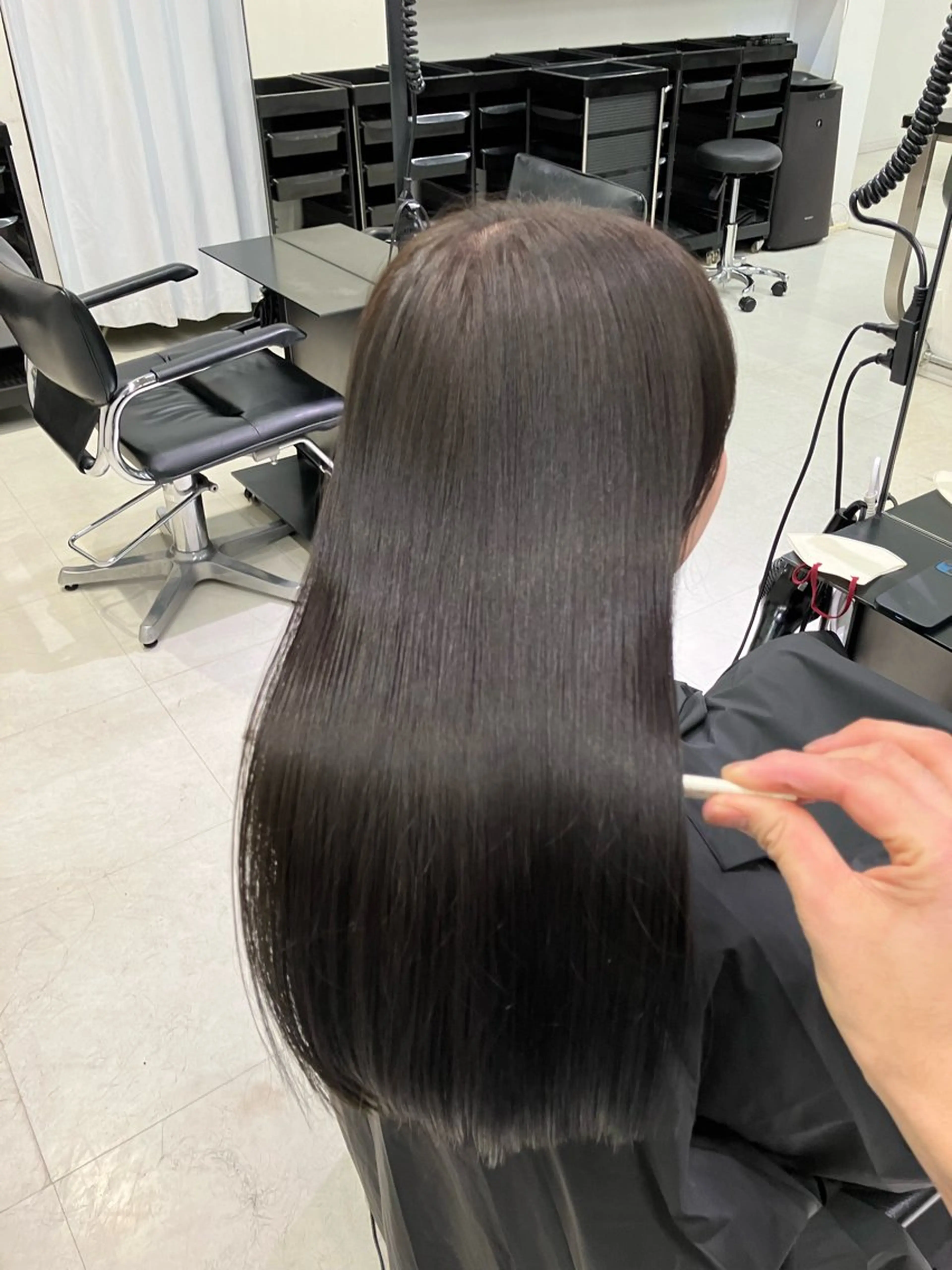 ロング カラー カット ヘアカラー トリートメント GO TODAY SHAIRE SALON原宿vita店舗所属・🩷完全マンツーマン 💖ASAHIのヘアスタイル