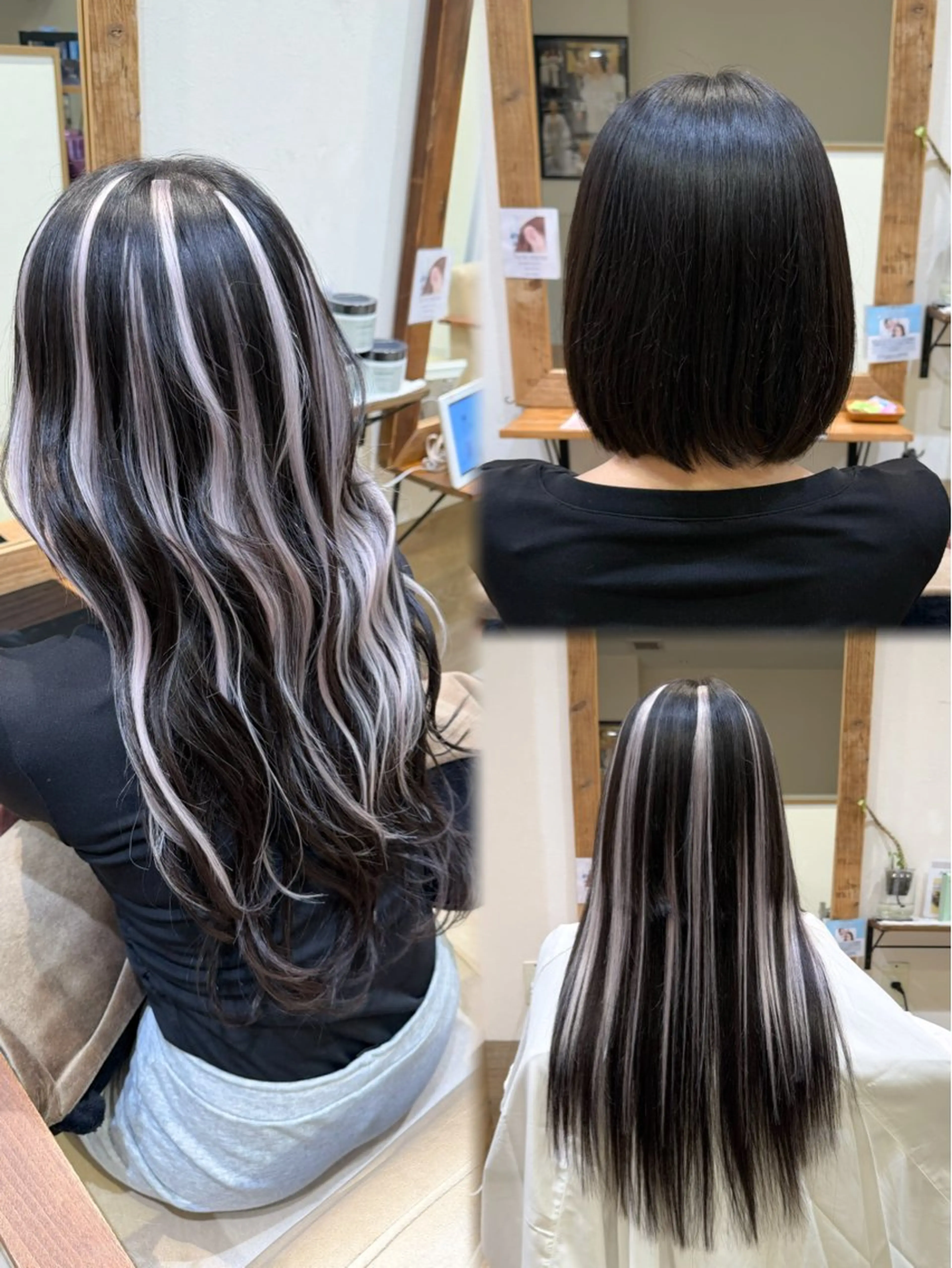 ロング エクステ SOU/エクステ /ダブルカラーのヘアスタイル