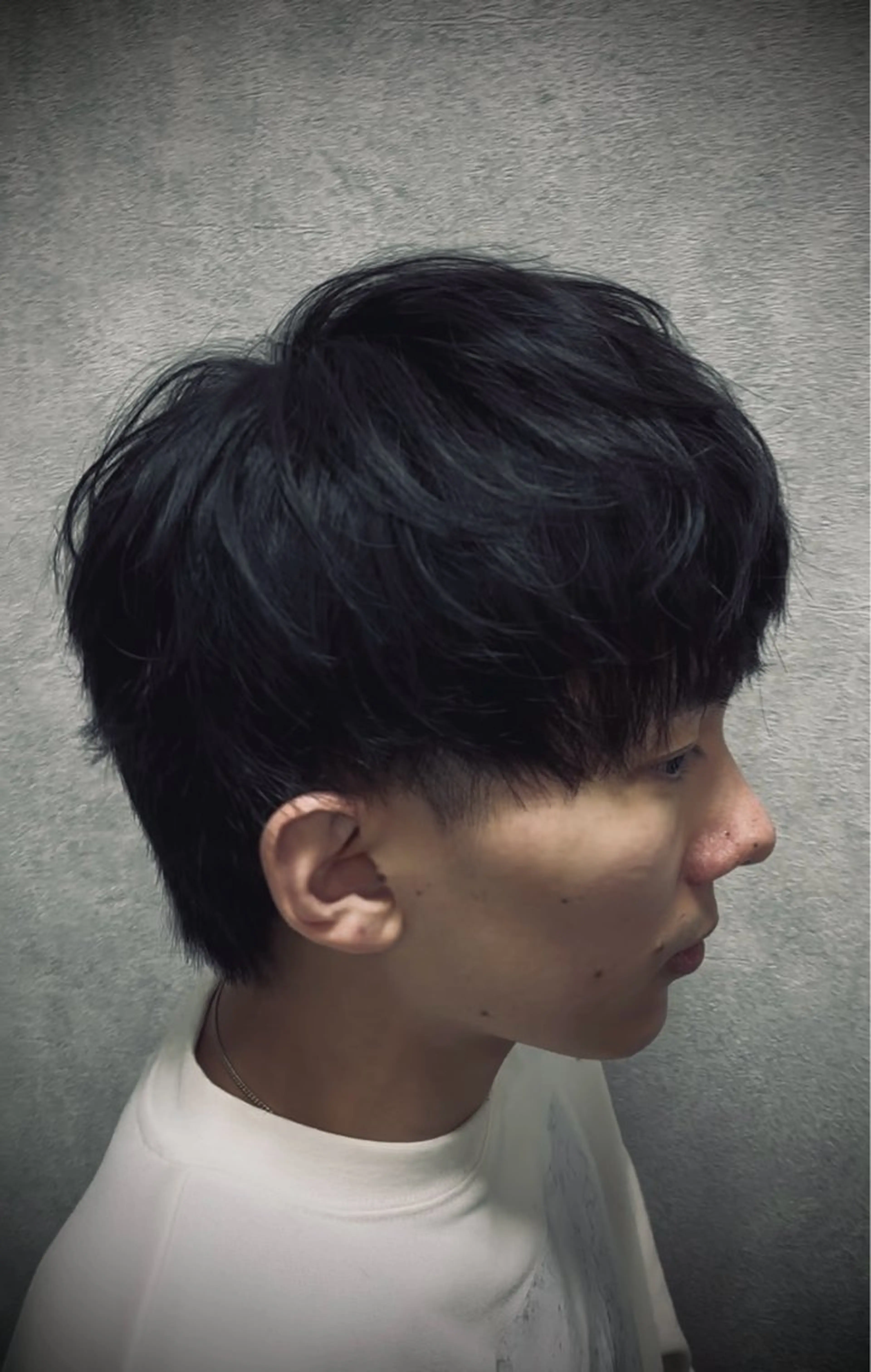 ショート カラー パーマ メンズ マッシュ JADE with AKROS所属・JADEwith AKROS✨サヤカのヘアスタイル