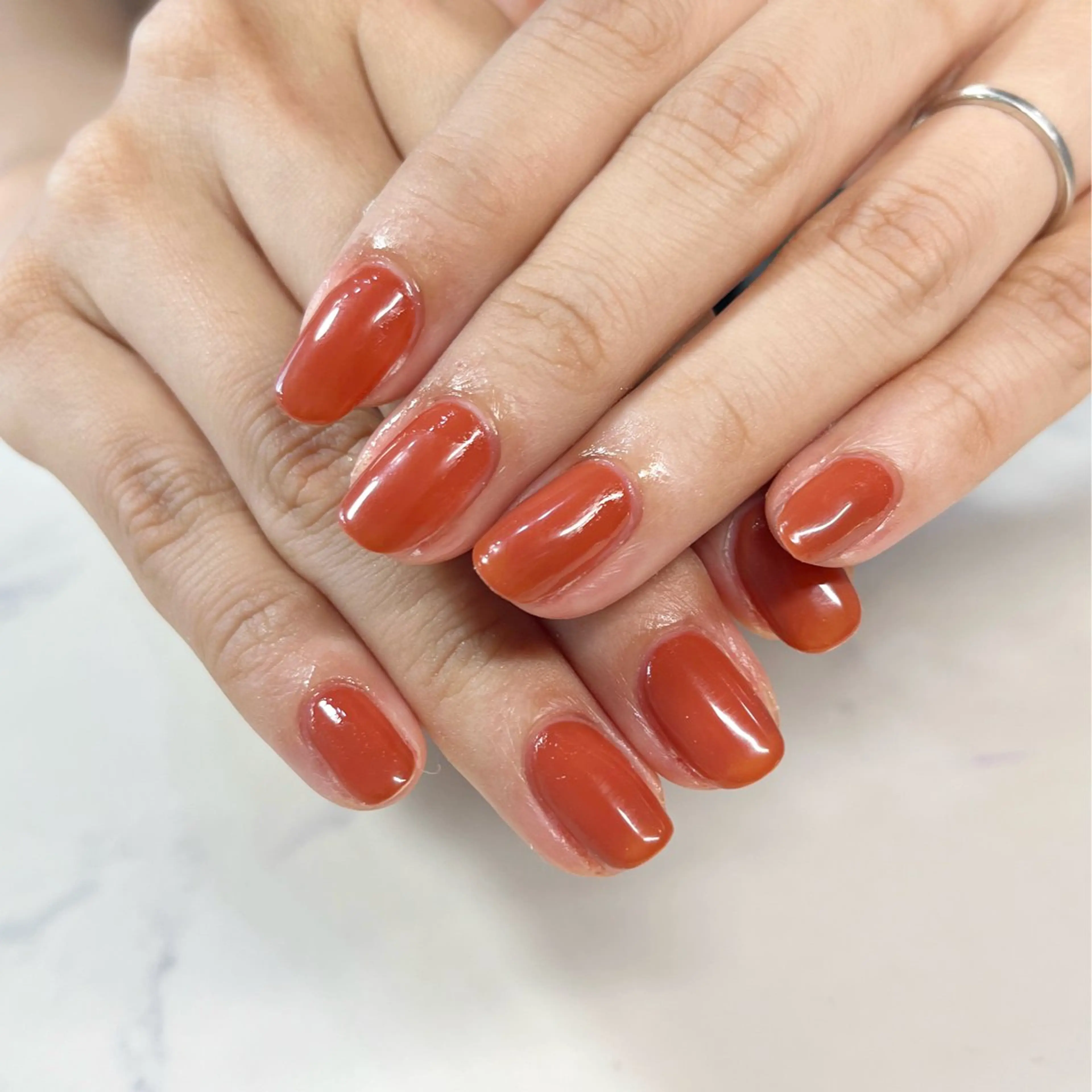 ネイル ワンカラーネイル K nail所属・Knail . iのネイルデザイン