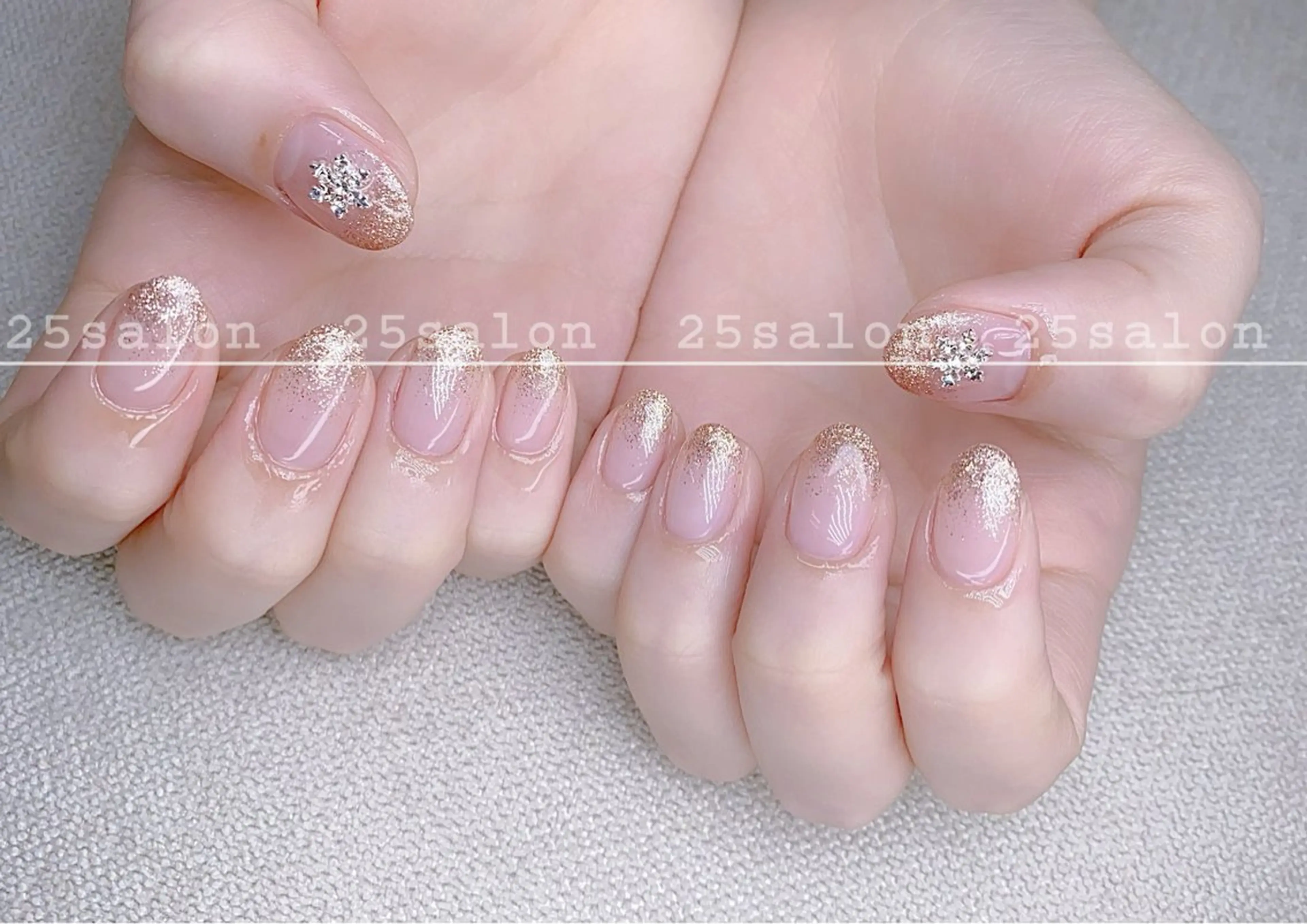 ネイル ジェルネイル 韓国ネイル ニュアンスネイル パラジェル ワンホンネイル 2 5のマツエク・マツパデザイン