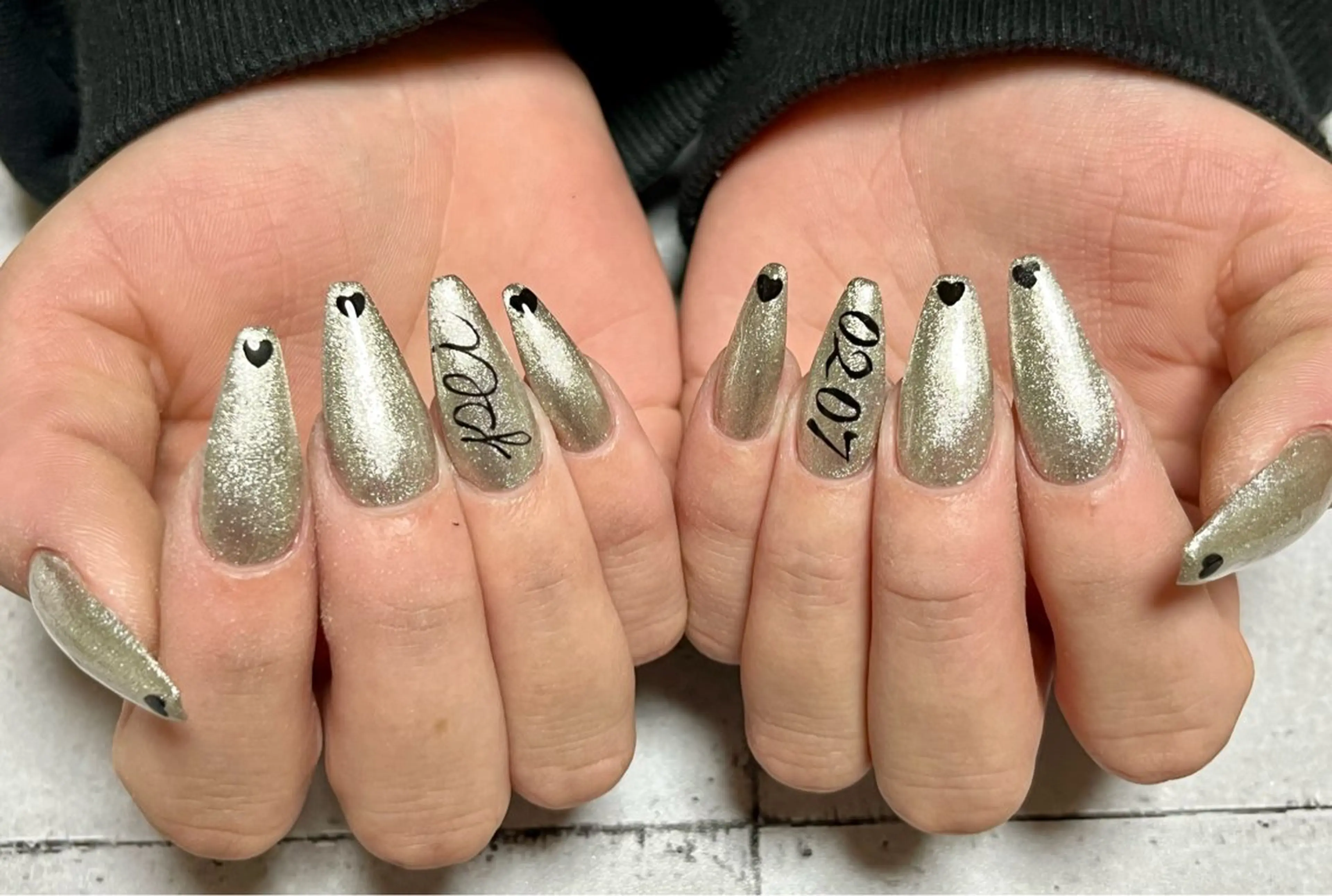 ネイル アートネイル ハンドネイル まり りぃ〜んのネイルデザイン