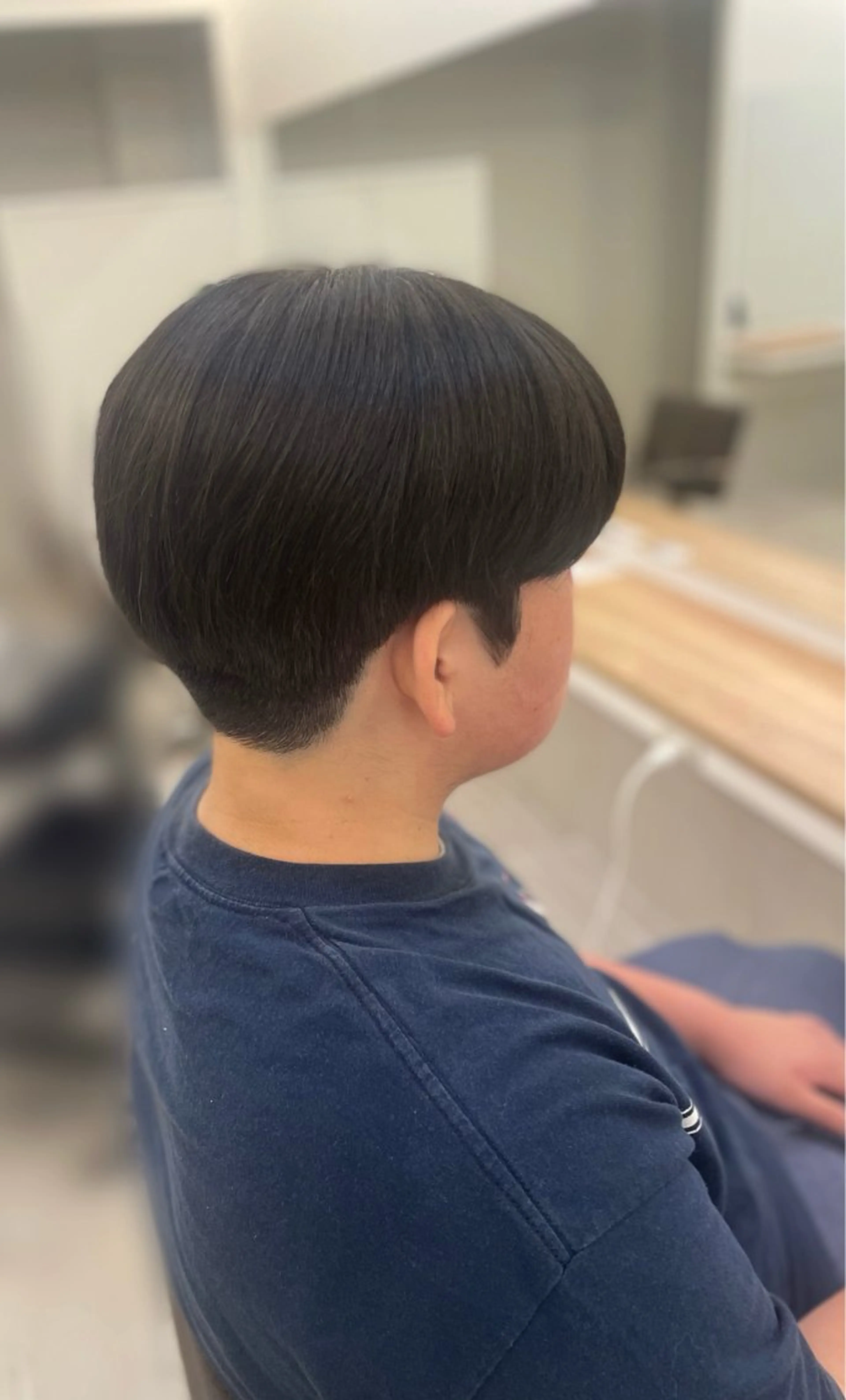 ショート メンズ マッシュ 山下 柚奈のヘアスタイル