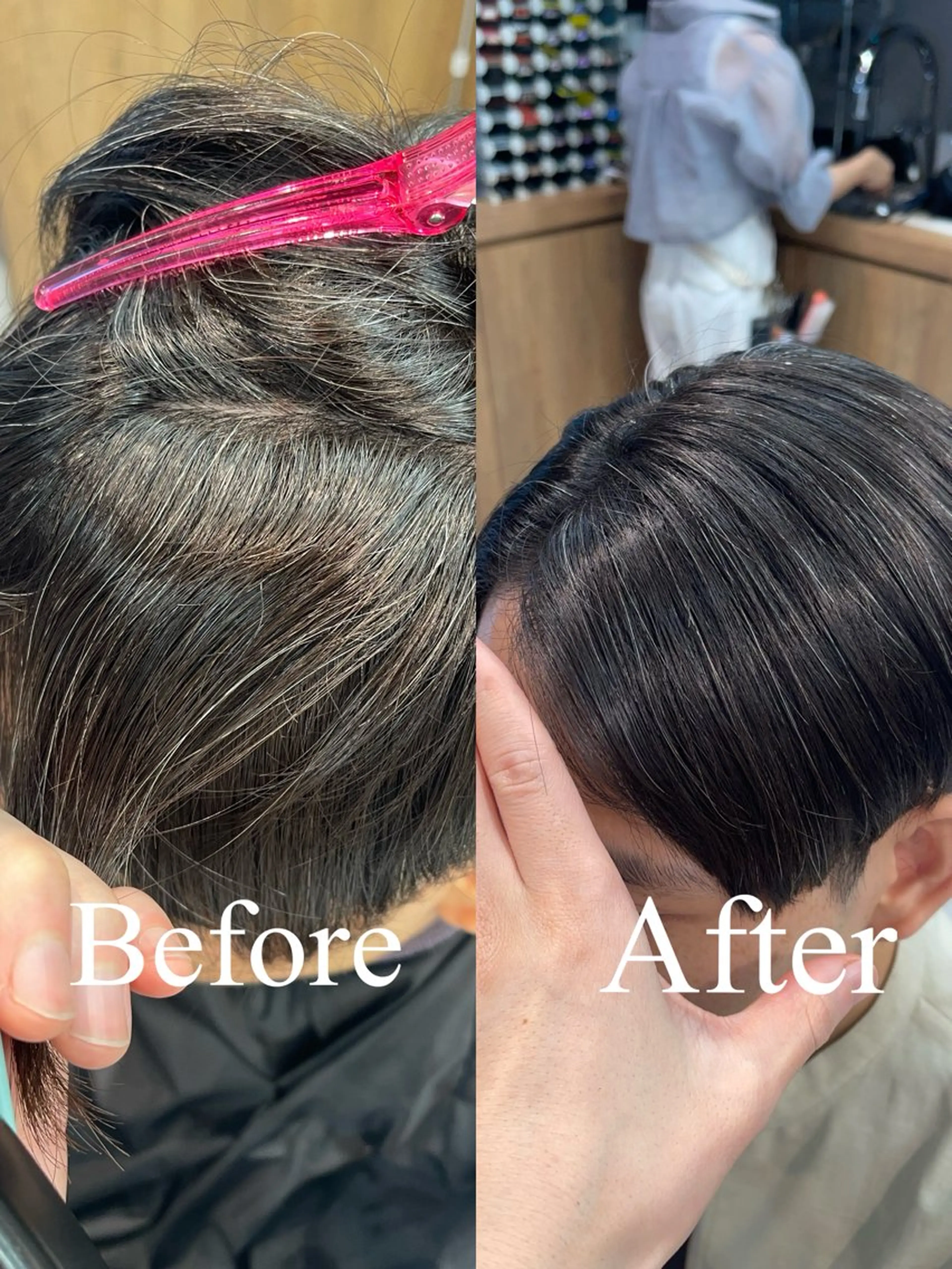 ショート くせ毛 縮毛矯正 縮毛矯正 charm《銀座》 ヘアセット/縮毛矯正のヘアスタイル