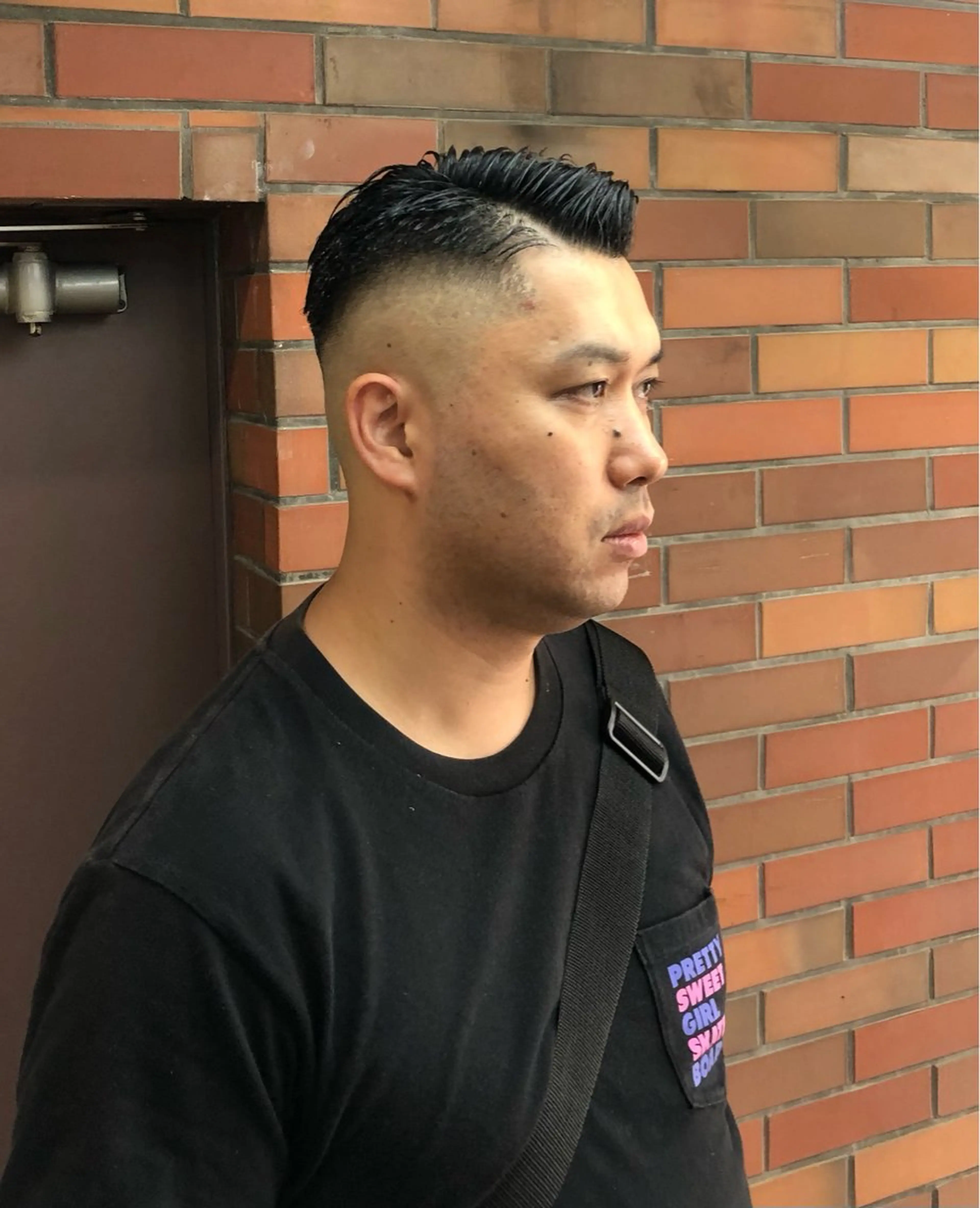 メンズ フェードカット スキンフェード カット ⭐️TOSHIKI メンズパーマオタク⭐のヘアスタイル