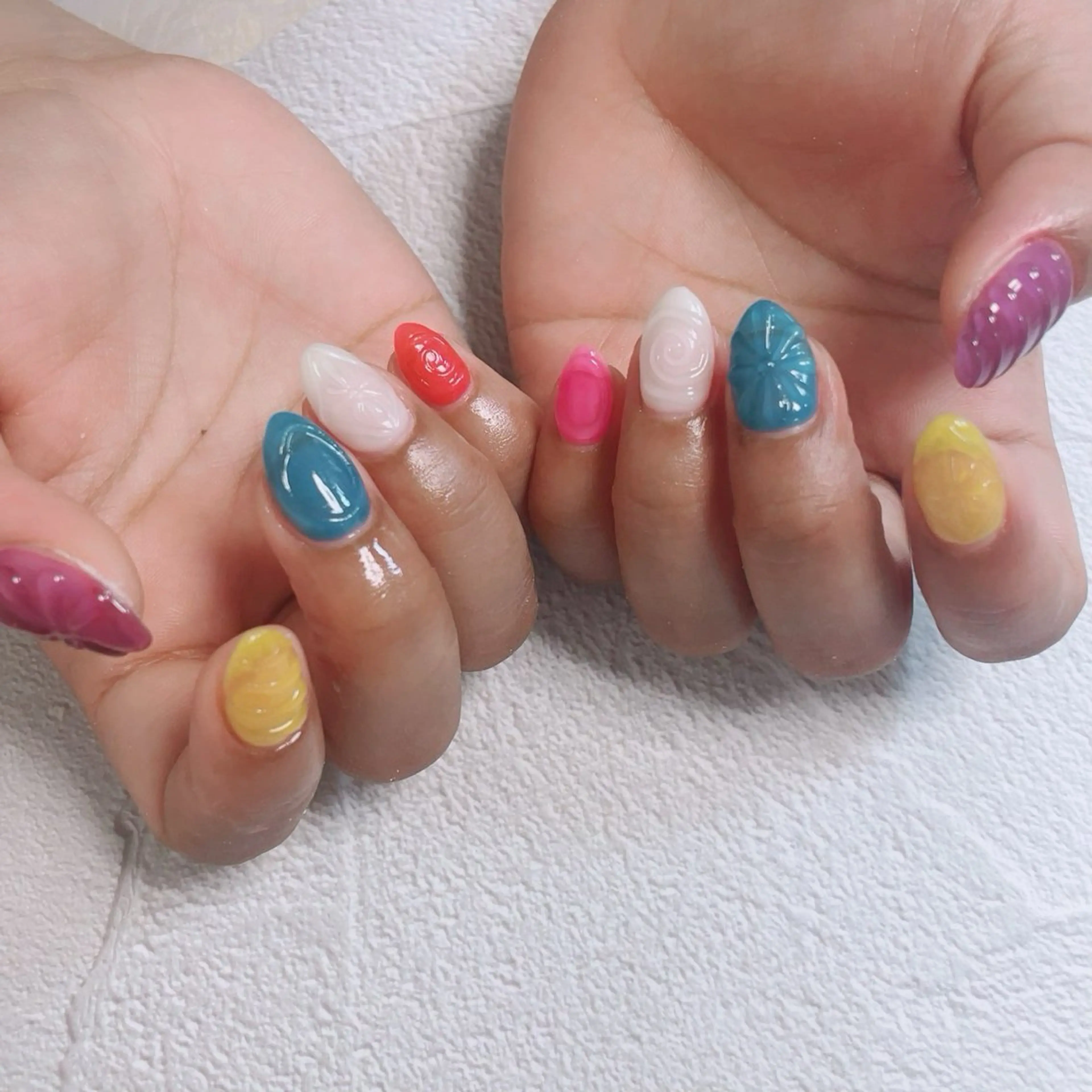 ネイル ハンドネイル 🤎Yun nail salon🤎のネイルデザイン