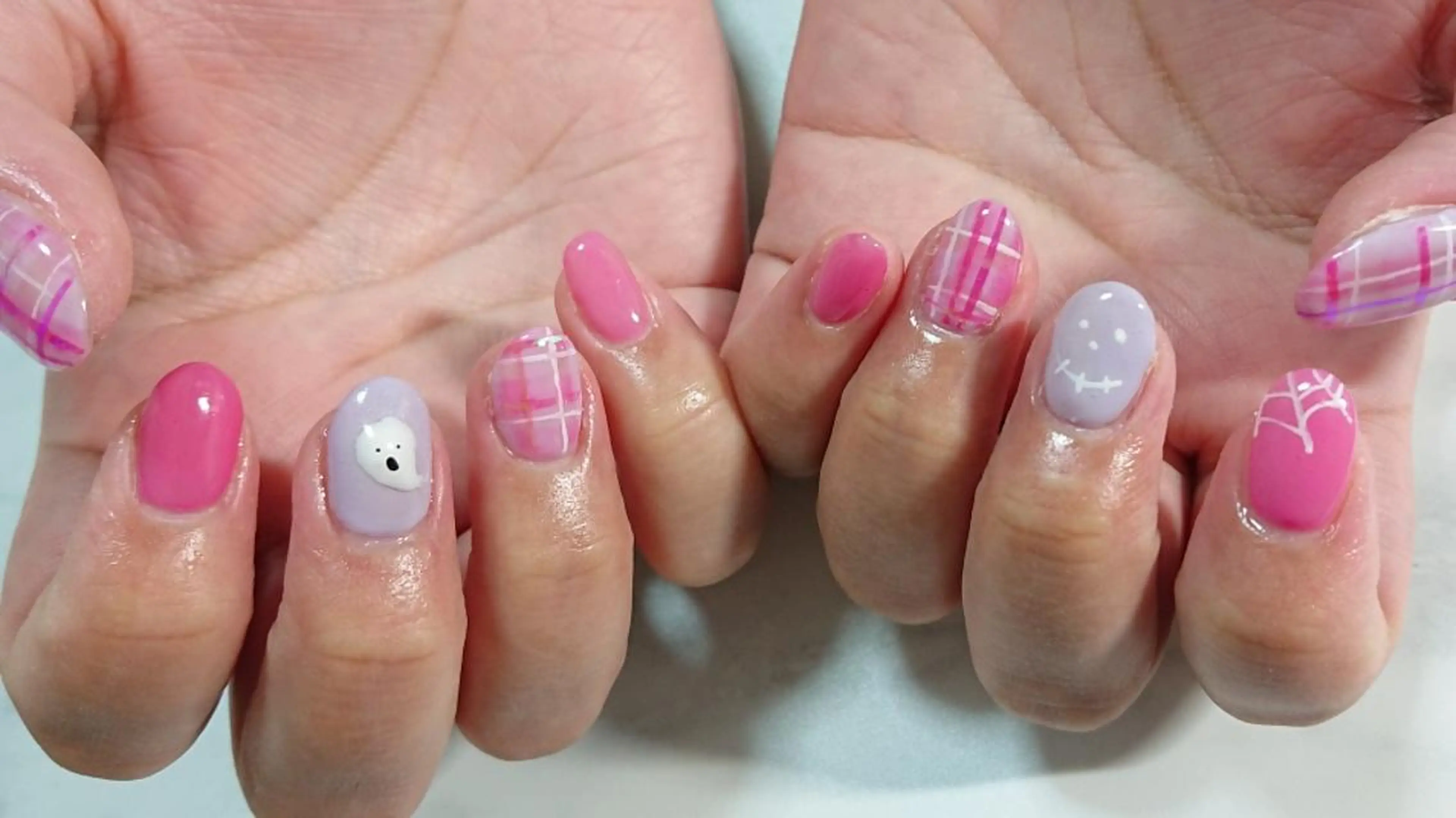 ネイル ハロウィン shellnail さなえのネイルデザイン