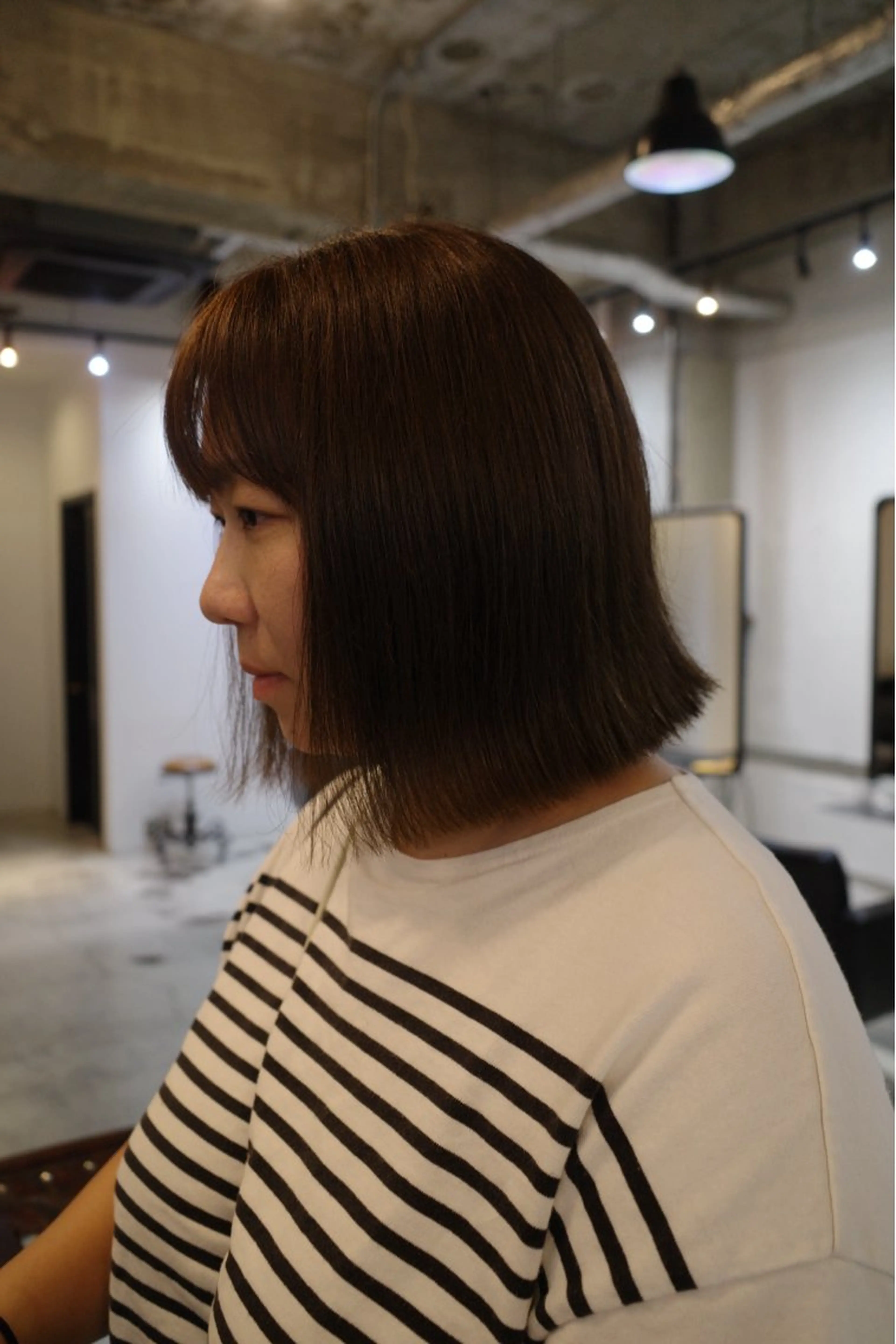 ミディアム カット ヘアカラー rosso所属・大洞 ことのヘアスタイル