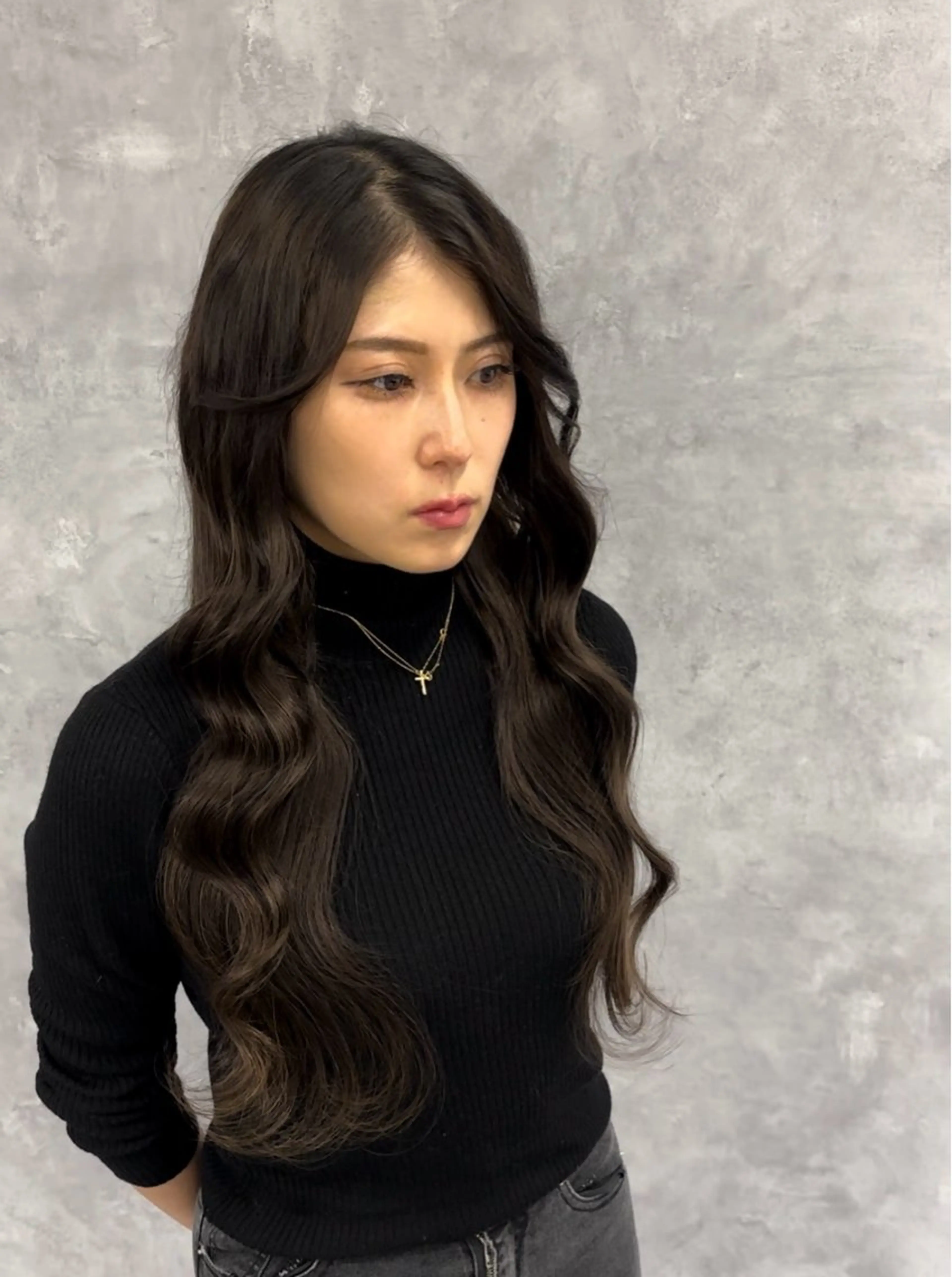 ロング プルエクステ エクステ エクステ 江田 悠真のヘアスタイル