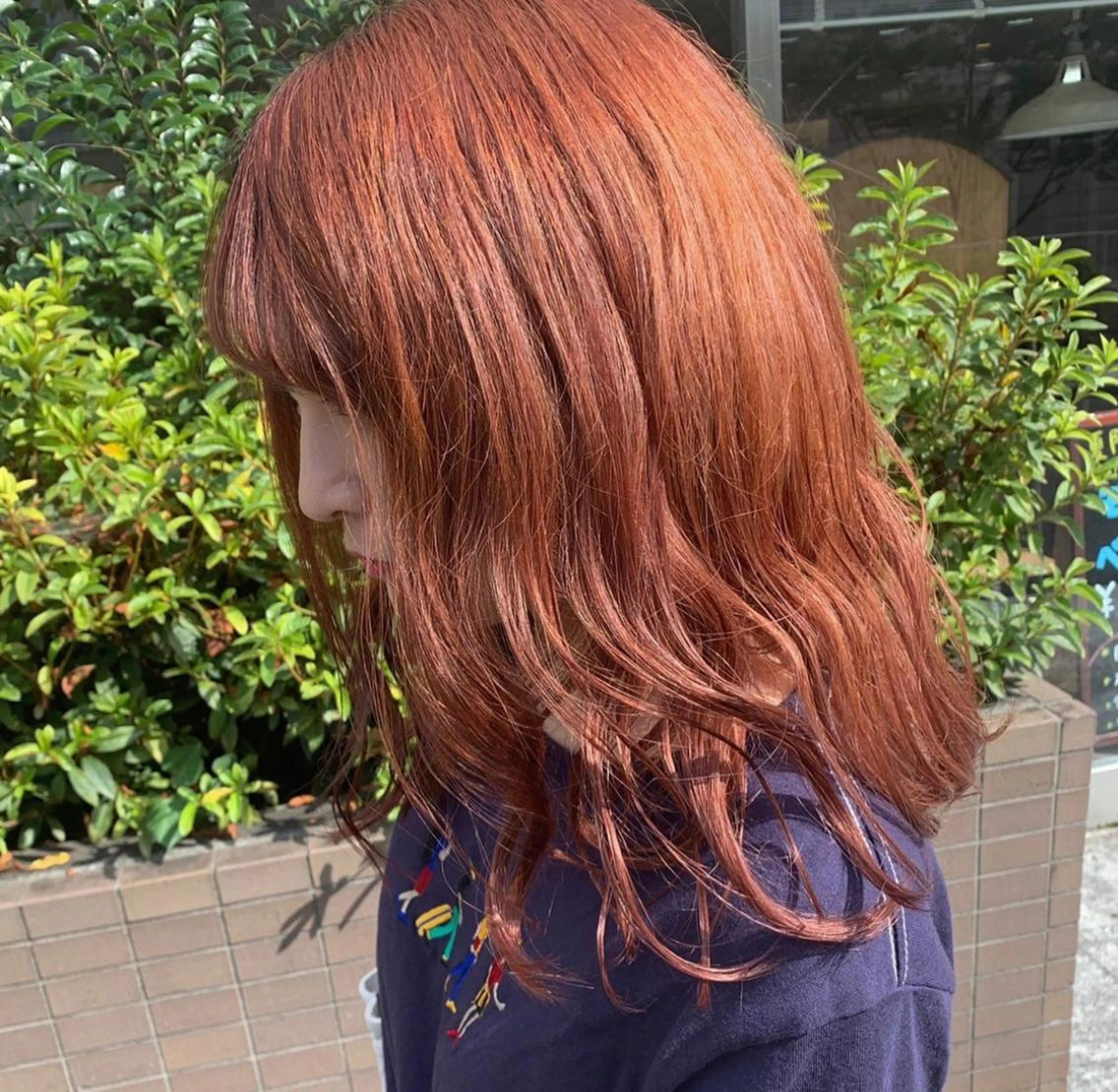 セミロング カラー 🌈re-room EIKI🇰🇷のヘアスタイル