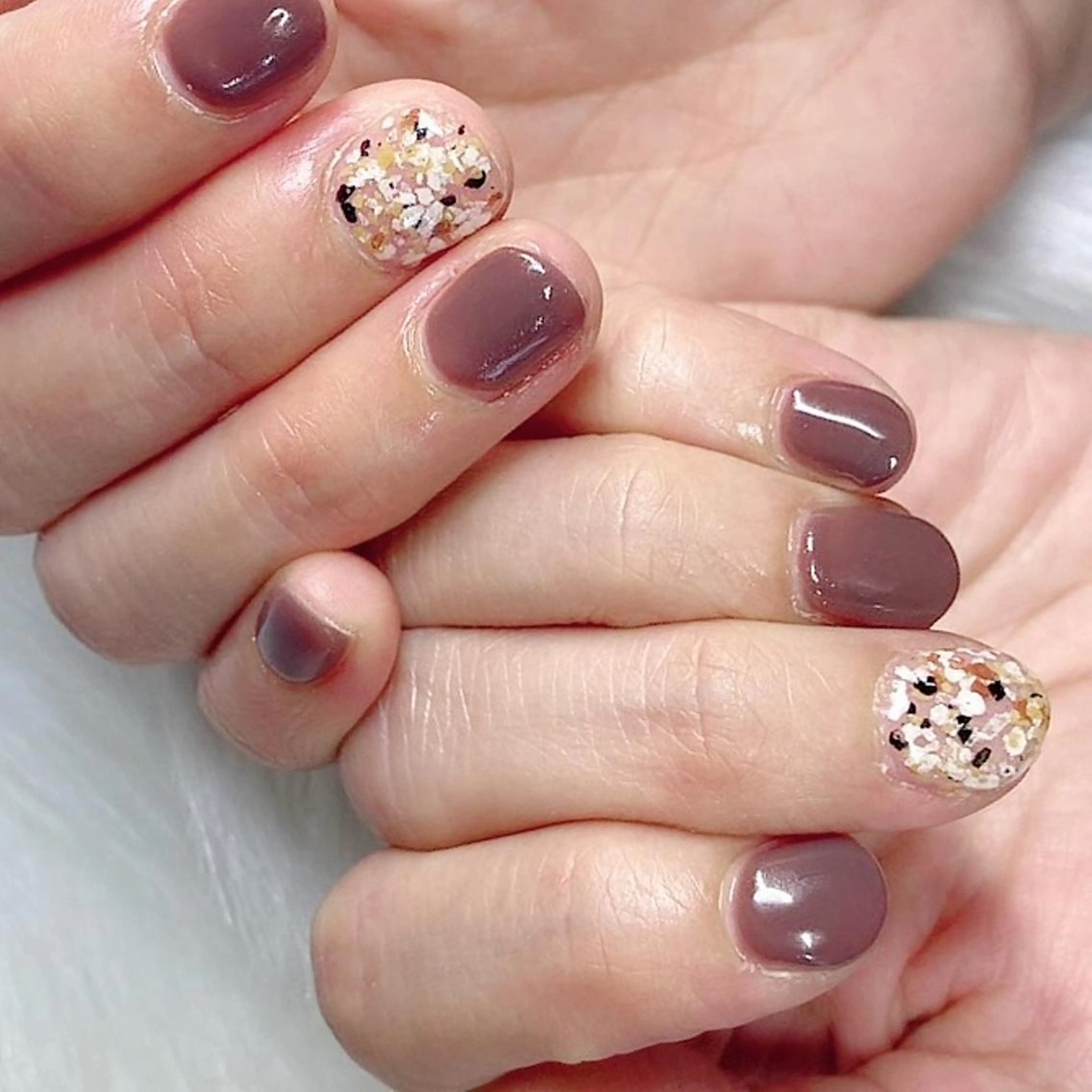 ネイル アートネイル ショートネイル ストーンネイル ハンドネイル アップネイル 山本のネイルデザイン