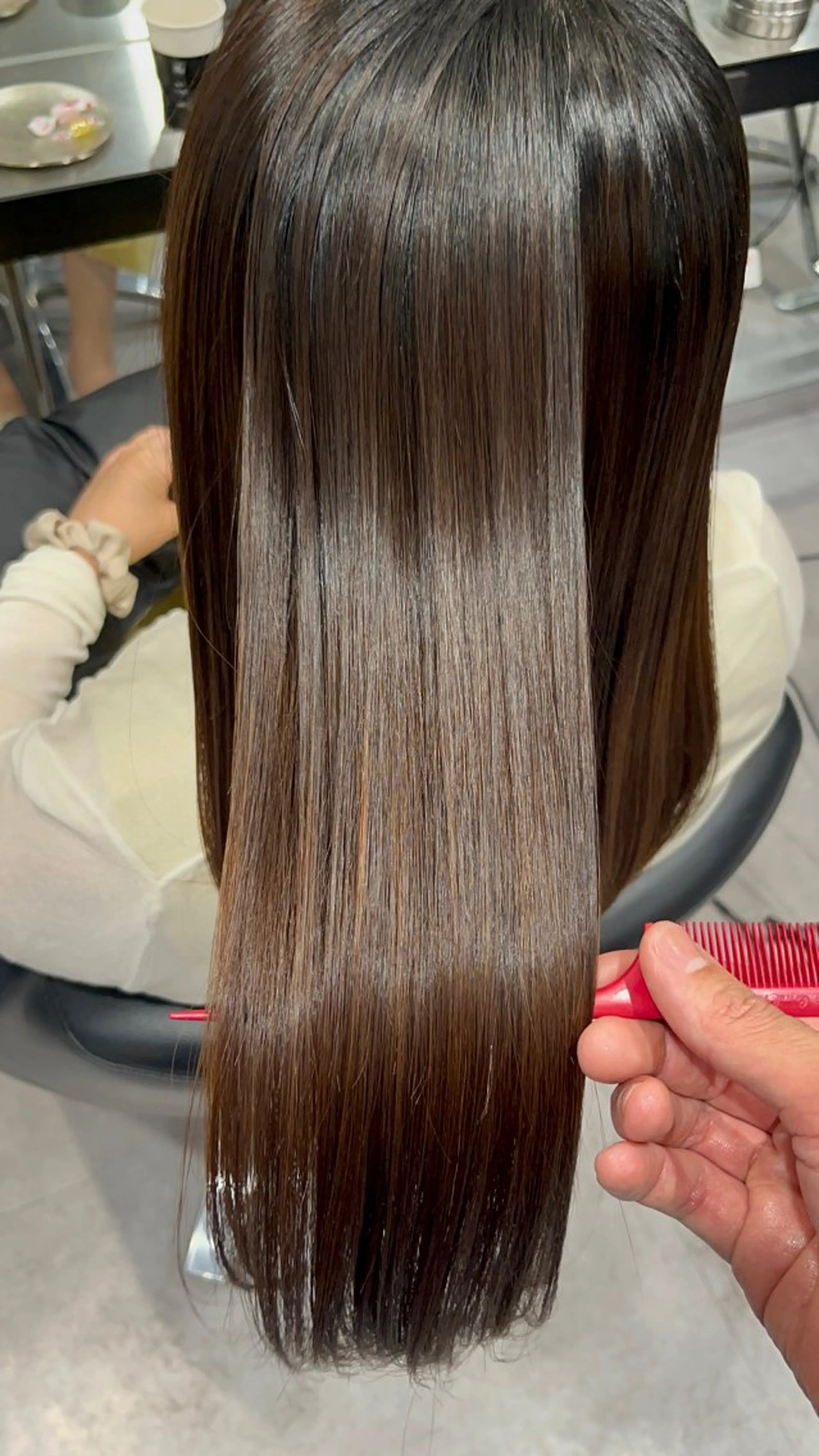 ロング カラー パーマ 🌈艶髪/髪質改善 新宿itouのヘアスタイル