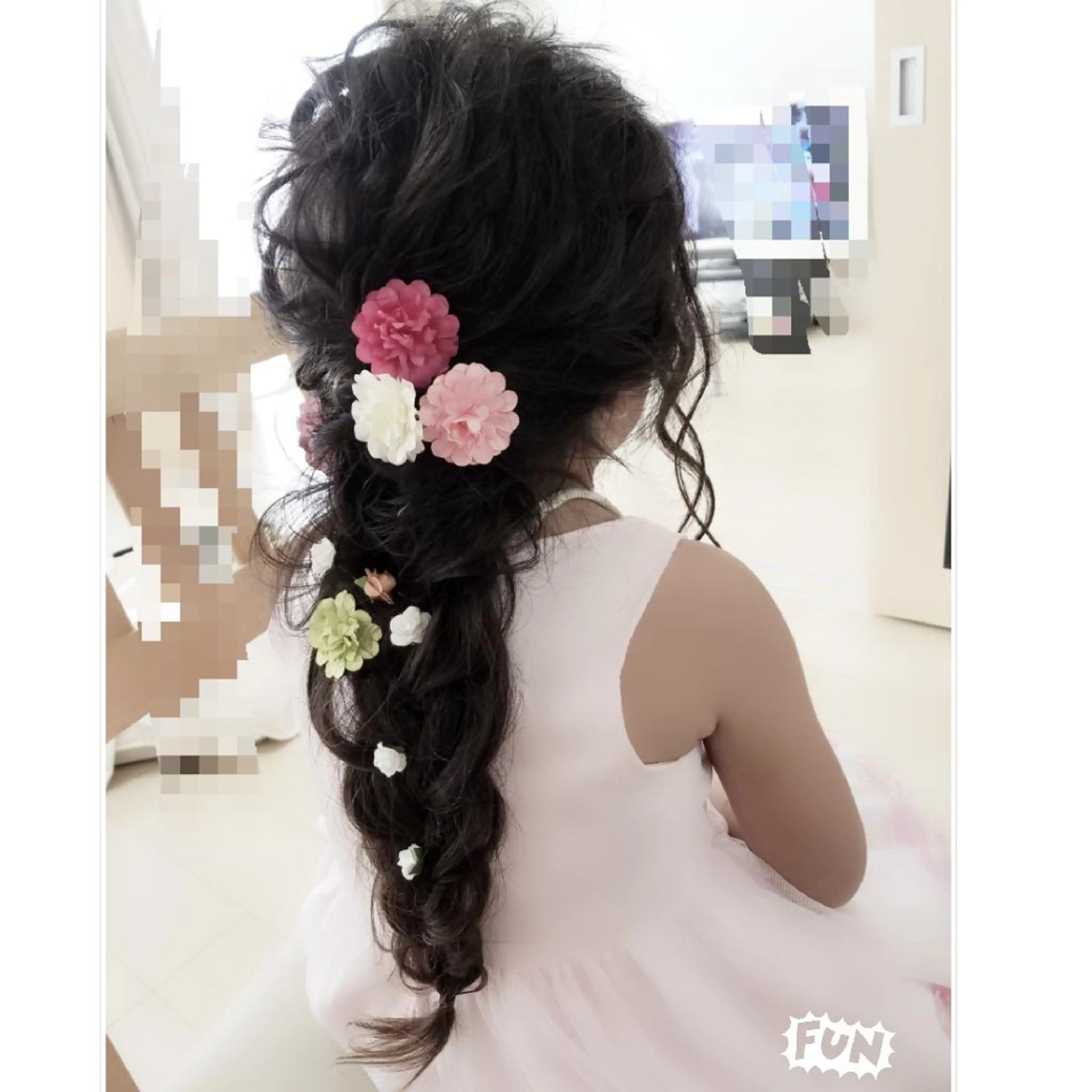 子供ヘアセット(小学生以下)の写真